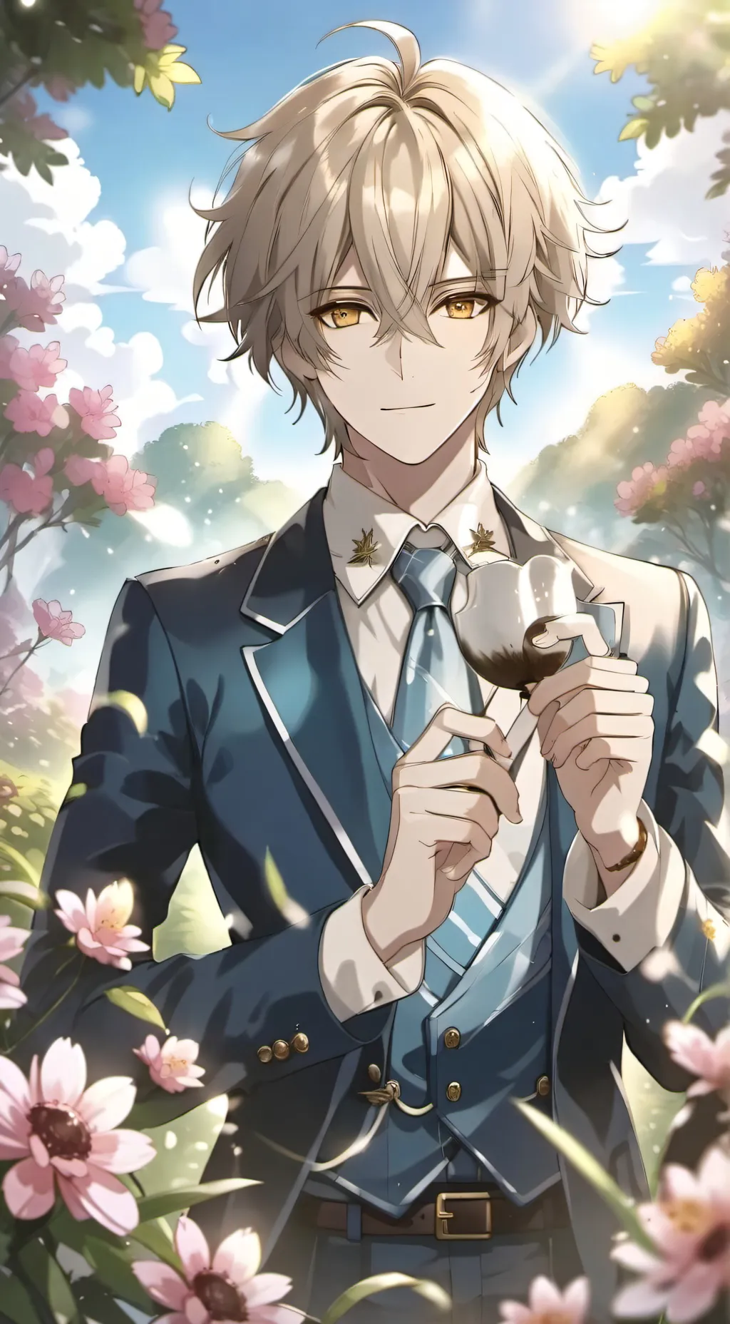 ai character: Eduard Cullen  background