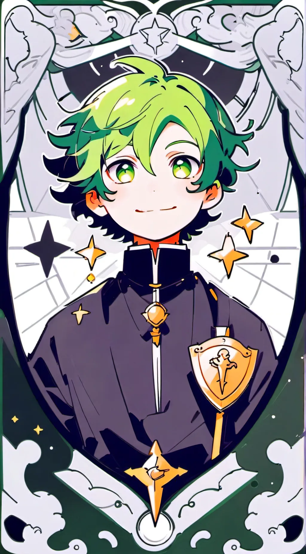 ai character: chep background