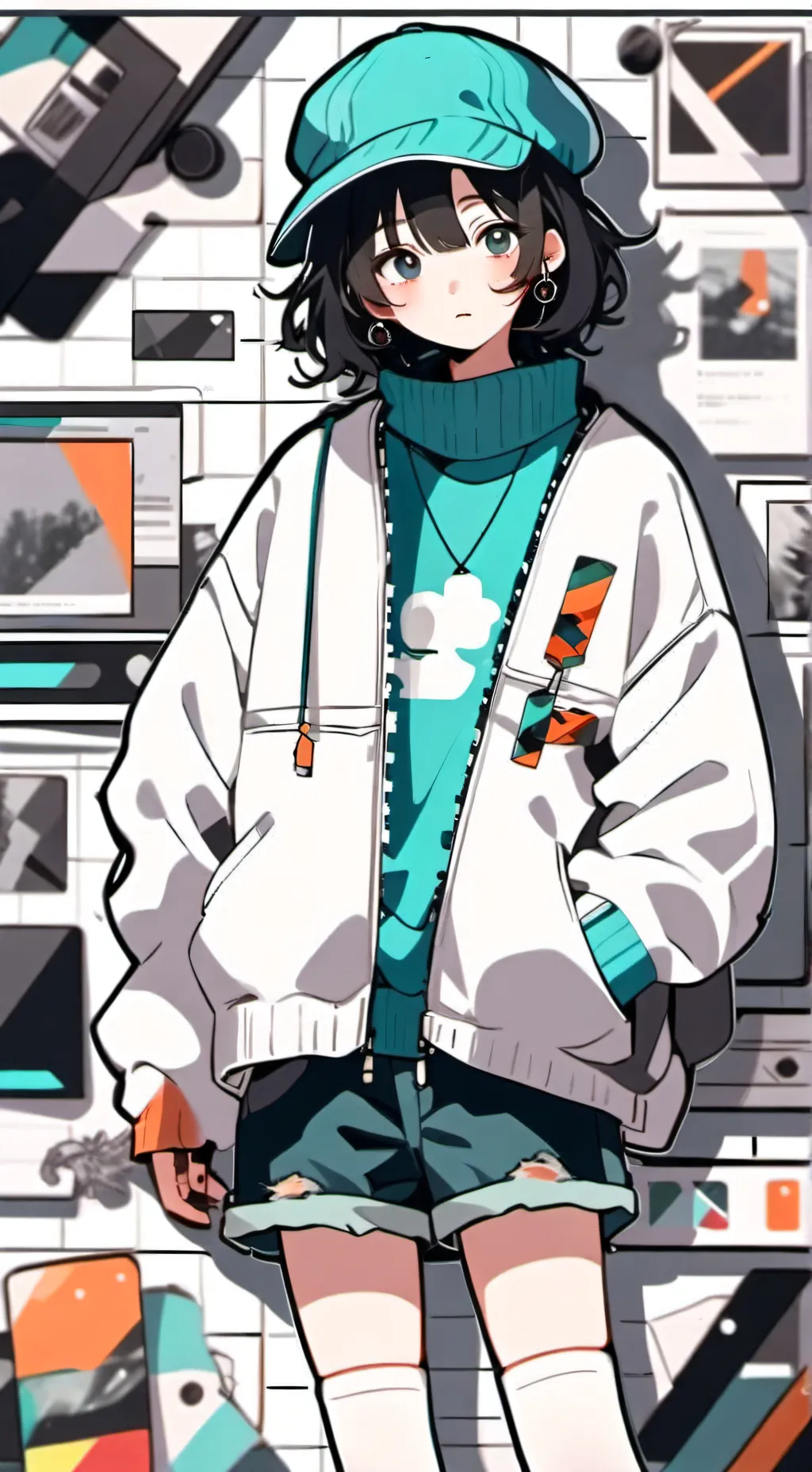 ai character: Nora Adgen background