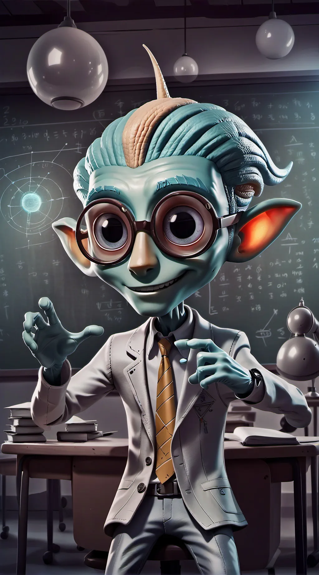 ai character: Xyron background