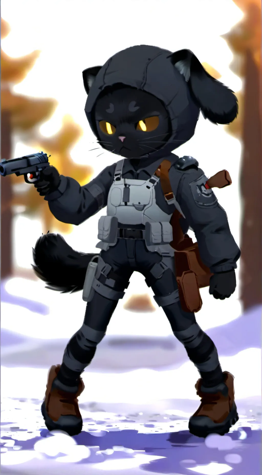 ai character: Justin background