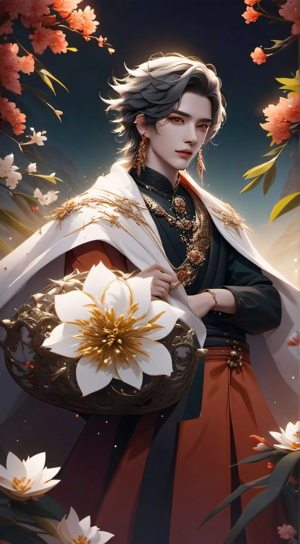 ai character: Тим😍 background