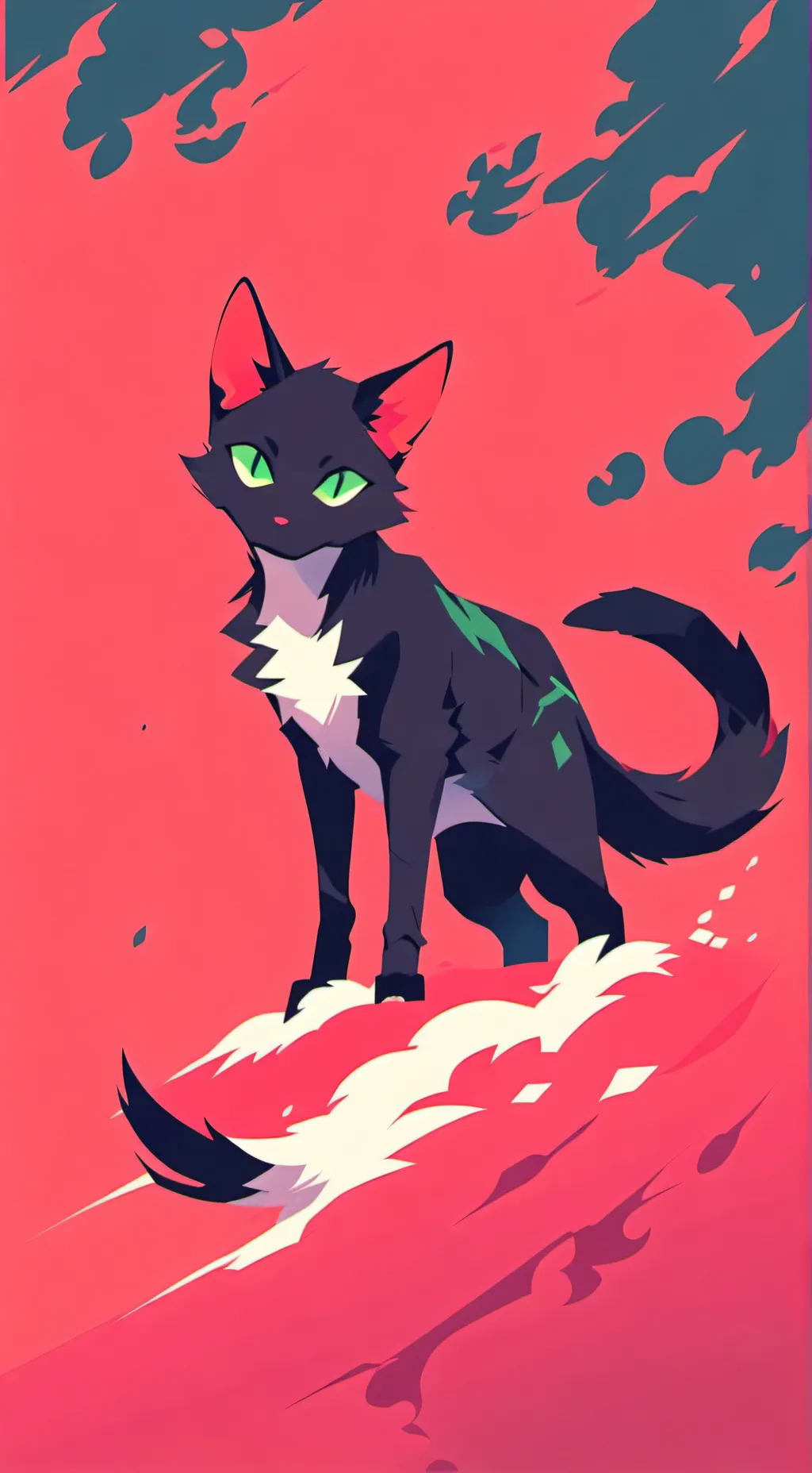 ai character: Ravenpaws bager background