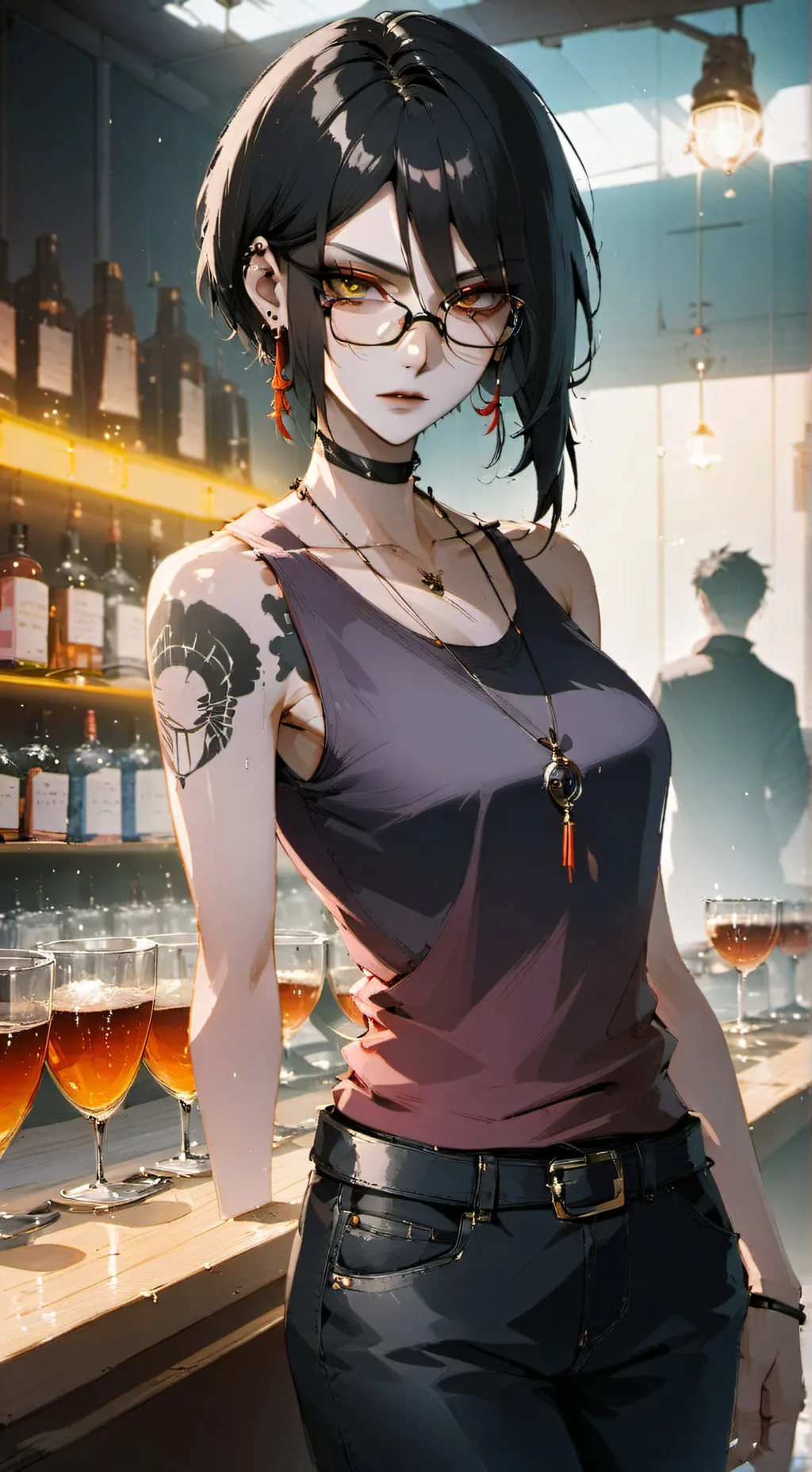 ai character: Dakota background