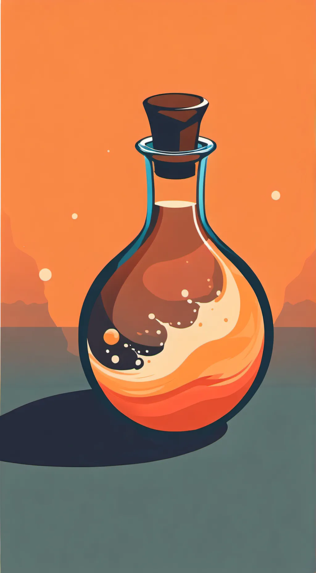 ai character: pregnant potion  background