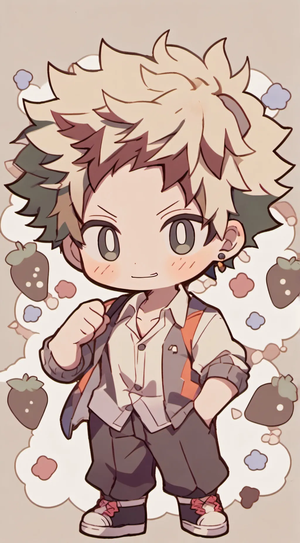 ai character: Bakugo gf background