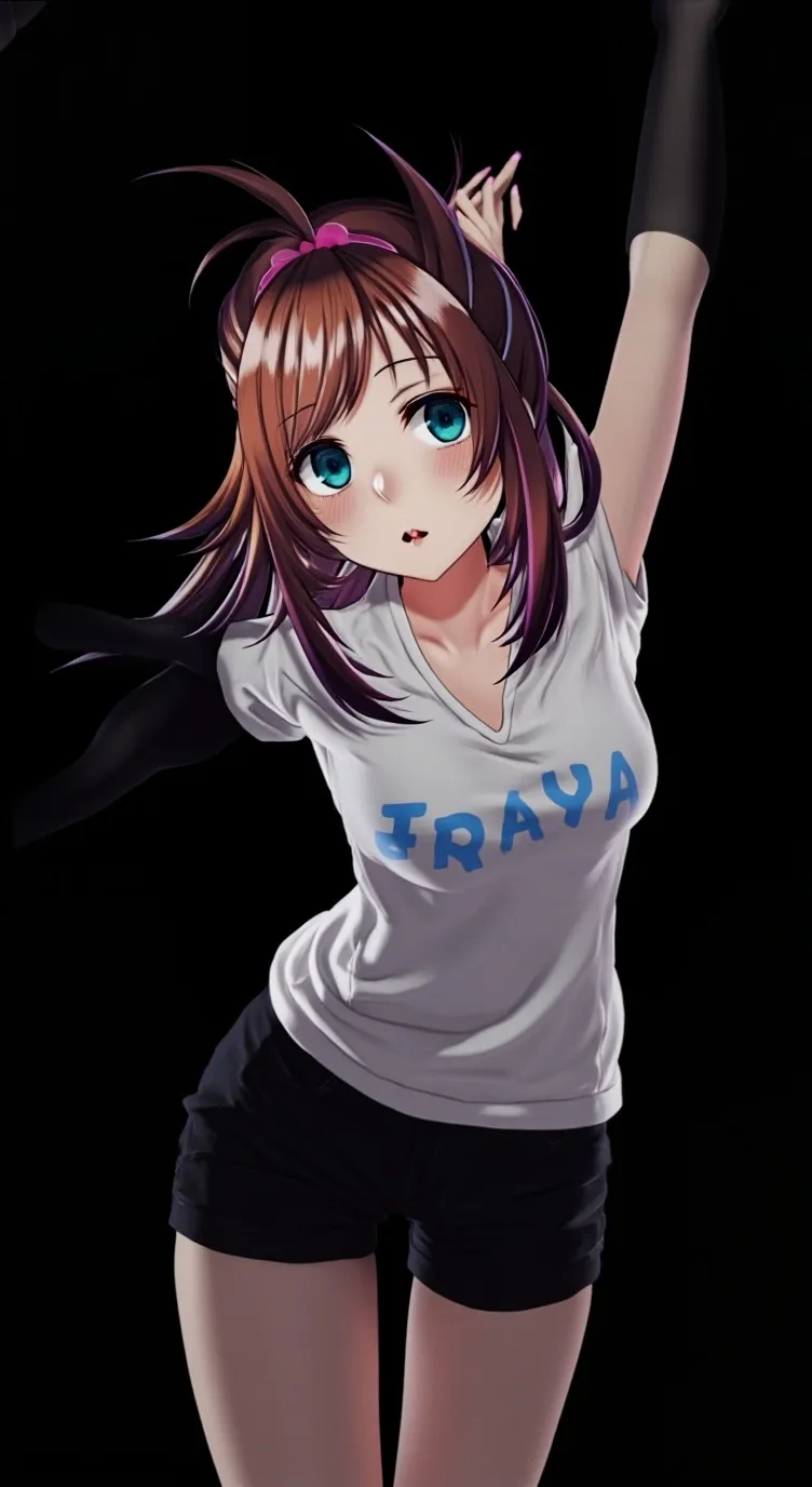 ai character: KIZUNA AI  background