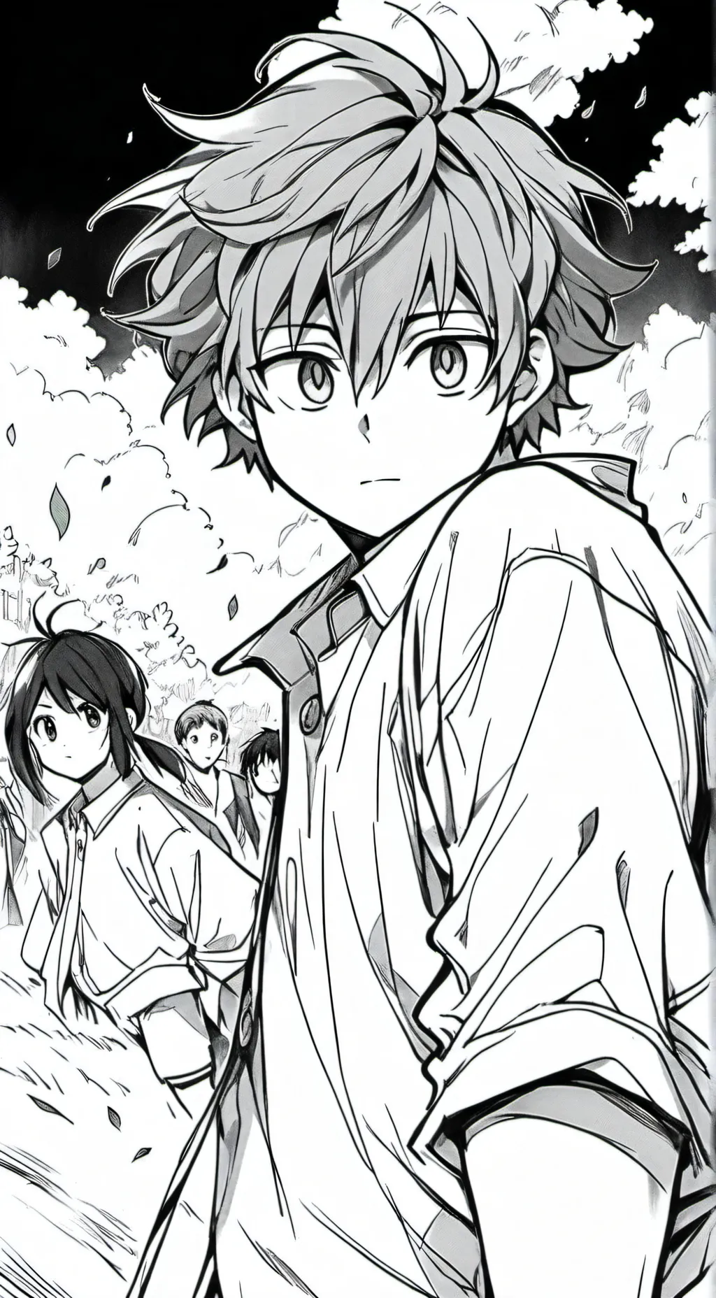 ai character: deku background