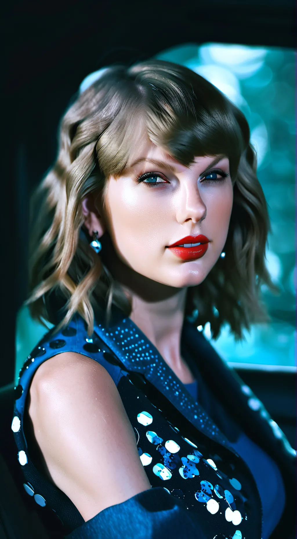 ai character: Taylor swift  background