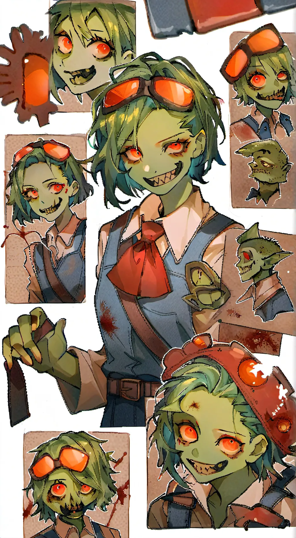 ai character: girlfriend  background