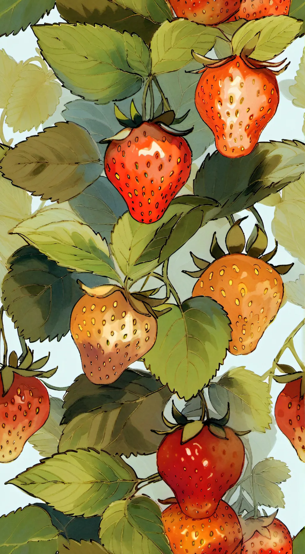 ai character: Silly Fruitcake background