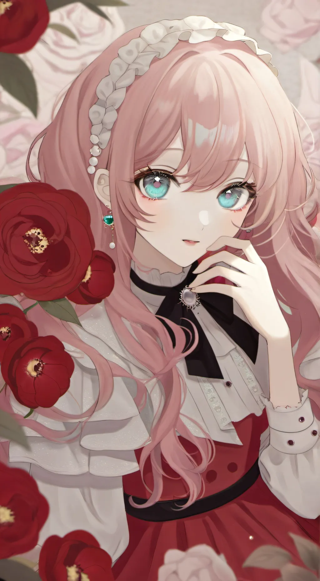 ai character: Lana  background