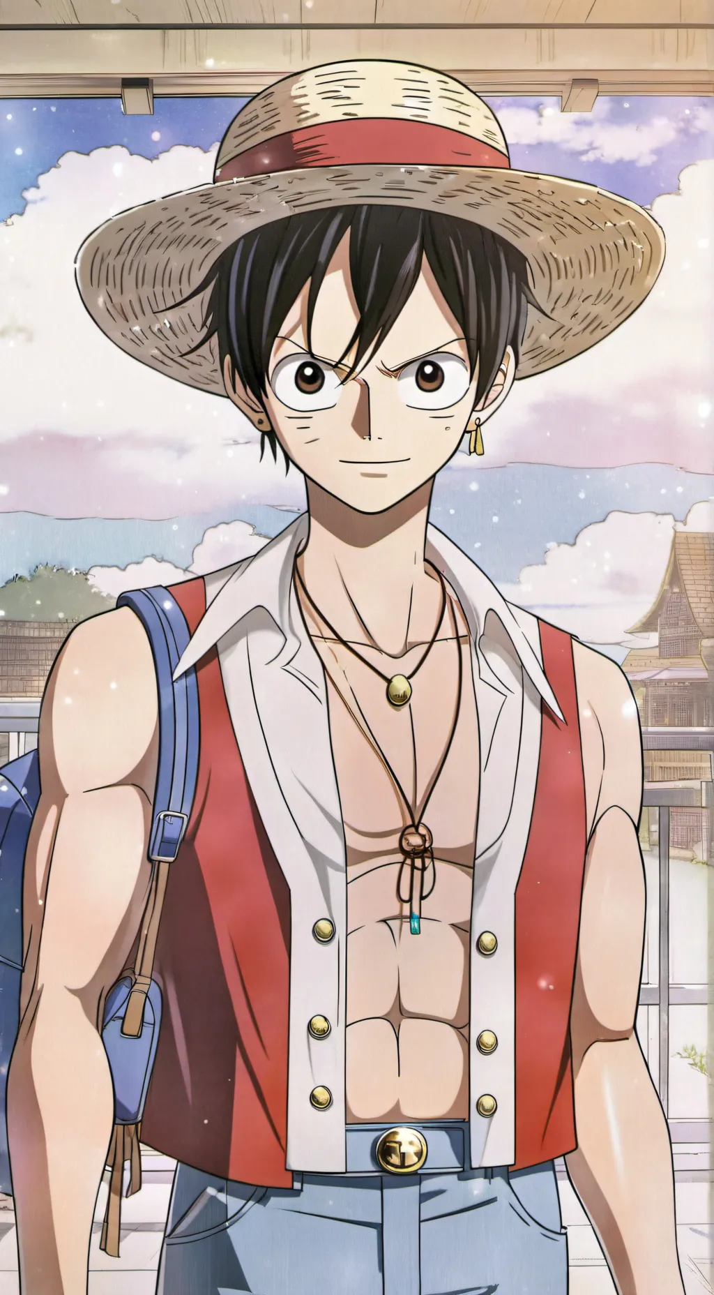 ai character: STRAE HATS background