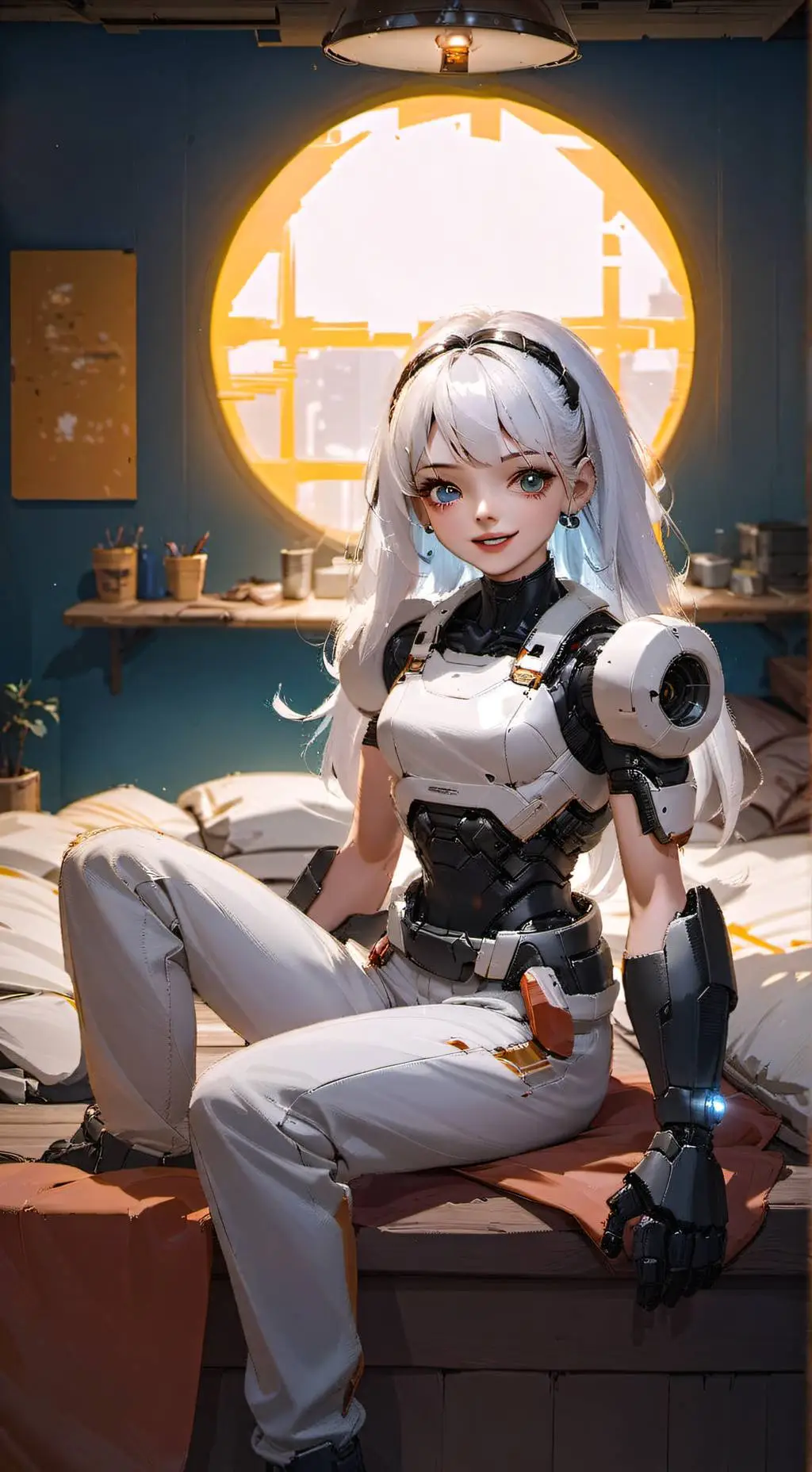 ai character: ○●Ally●○ background