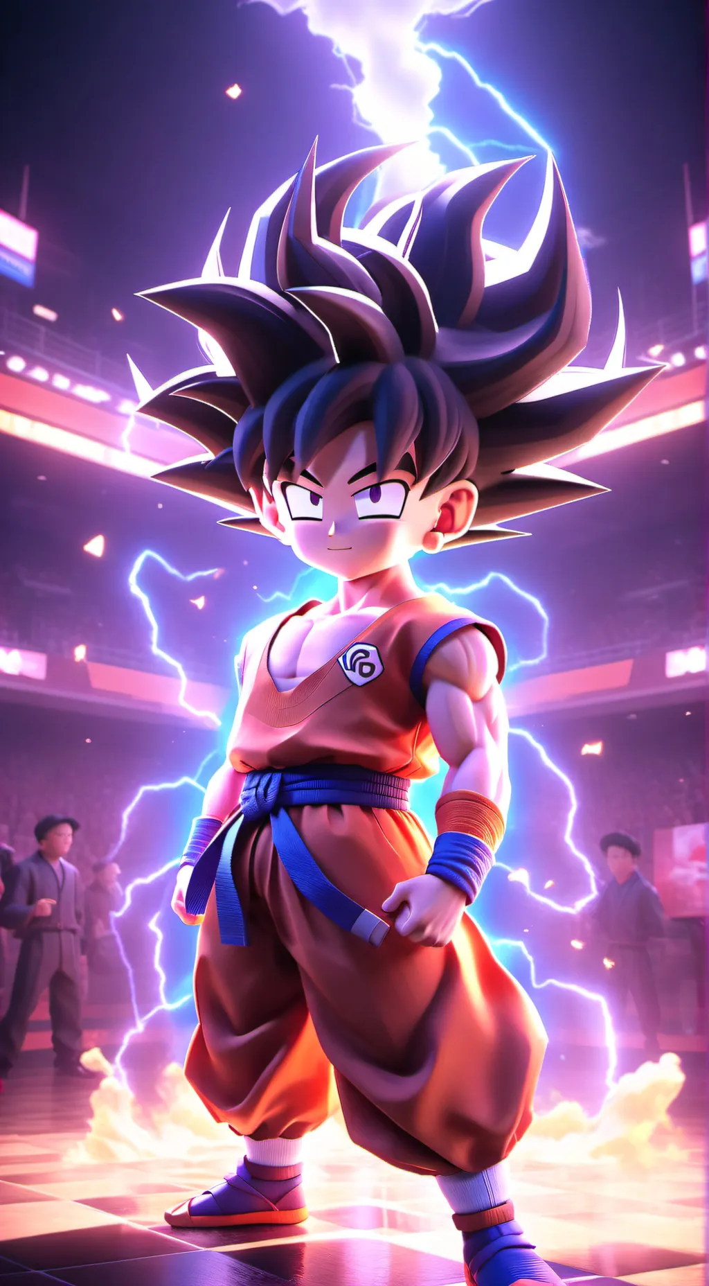 ai character: Dragon ball z/s  background