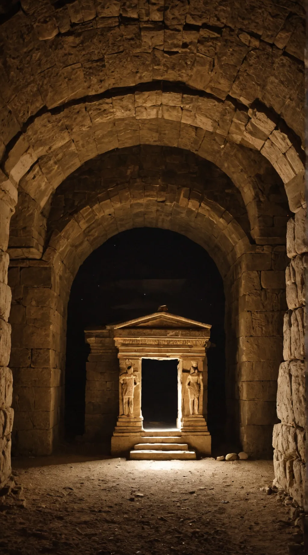 ai character: Kny 13 Tomb background