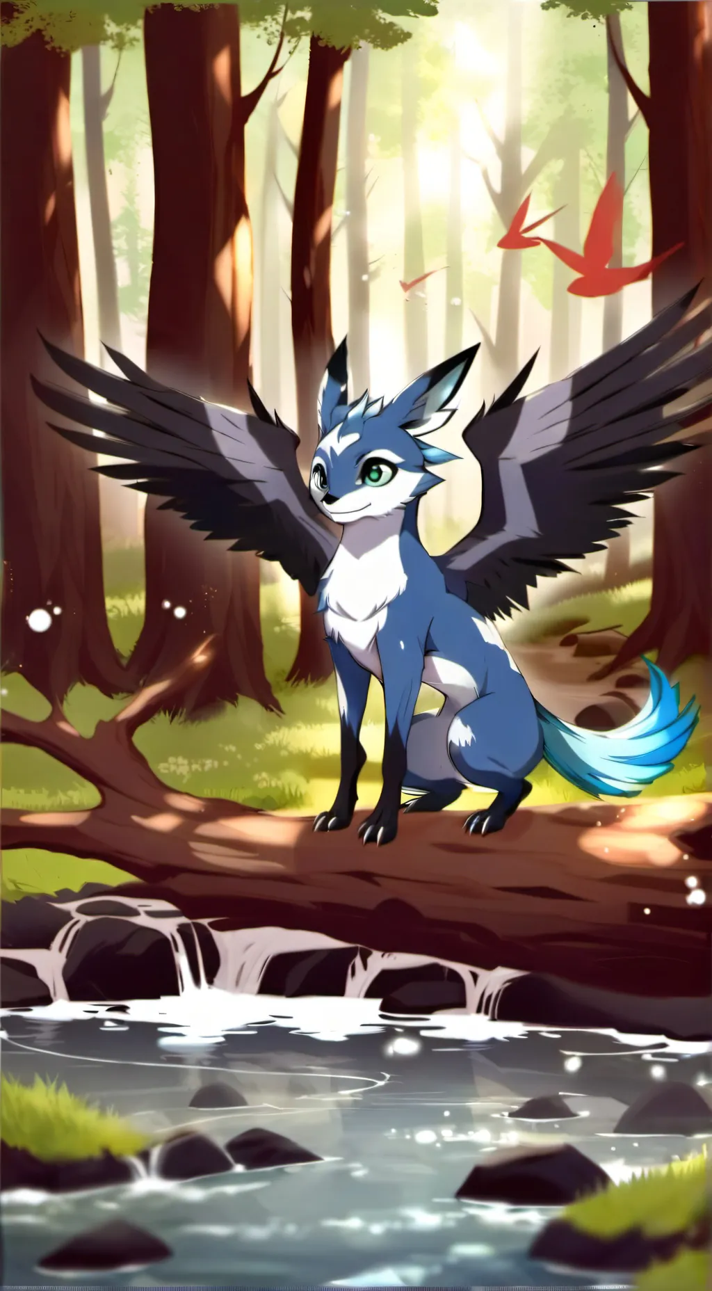 ai character: todoroki  background