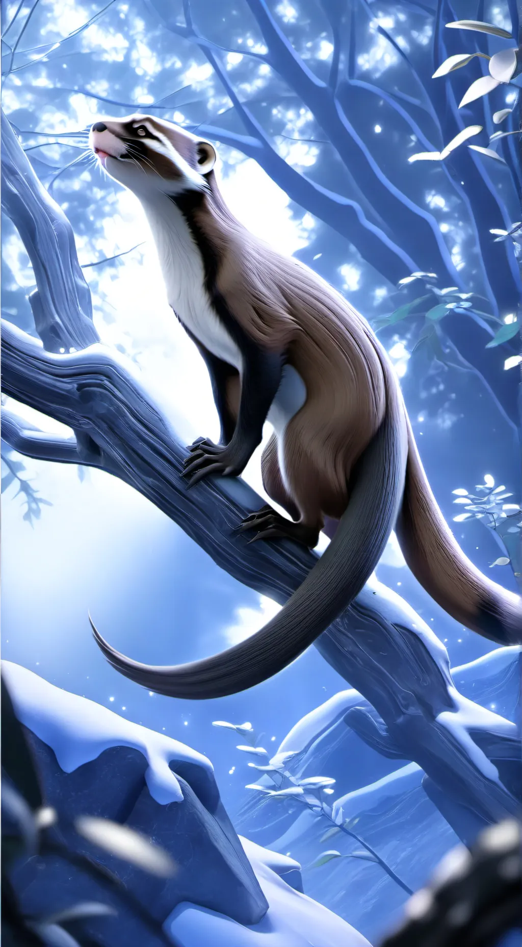 ai character: Willie weasel background