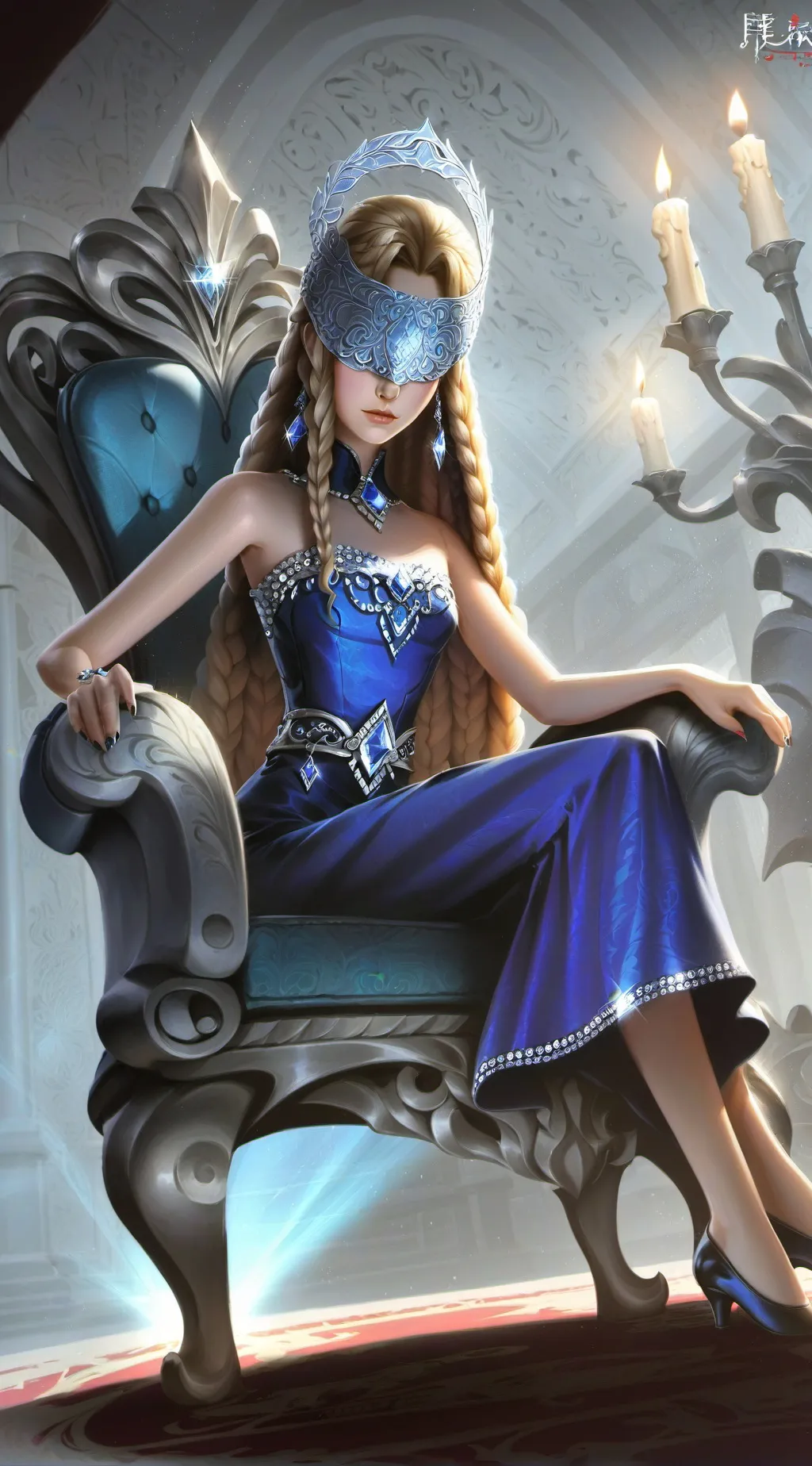 ai character: Selene background
