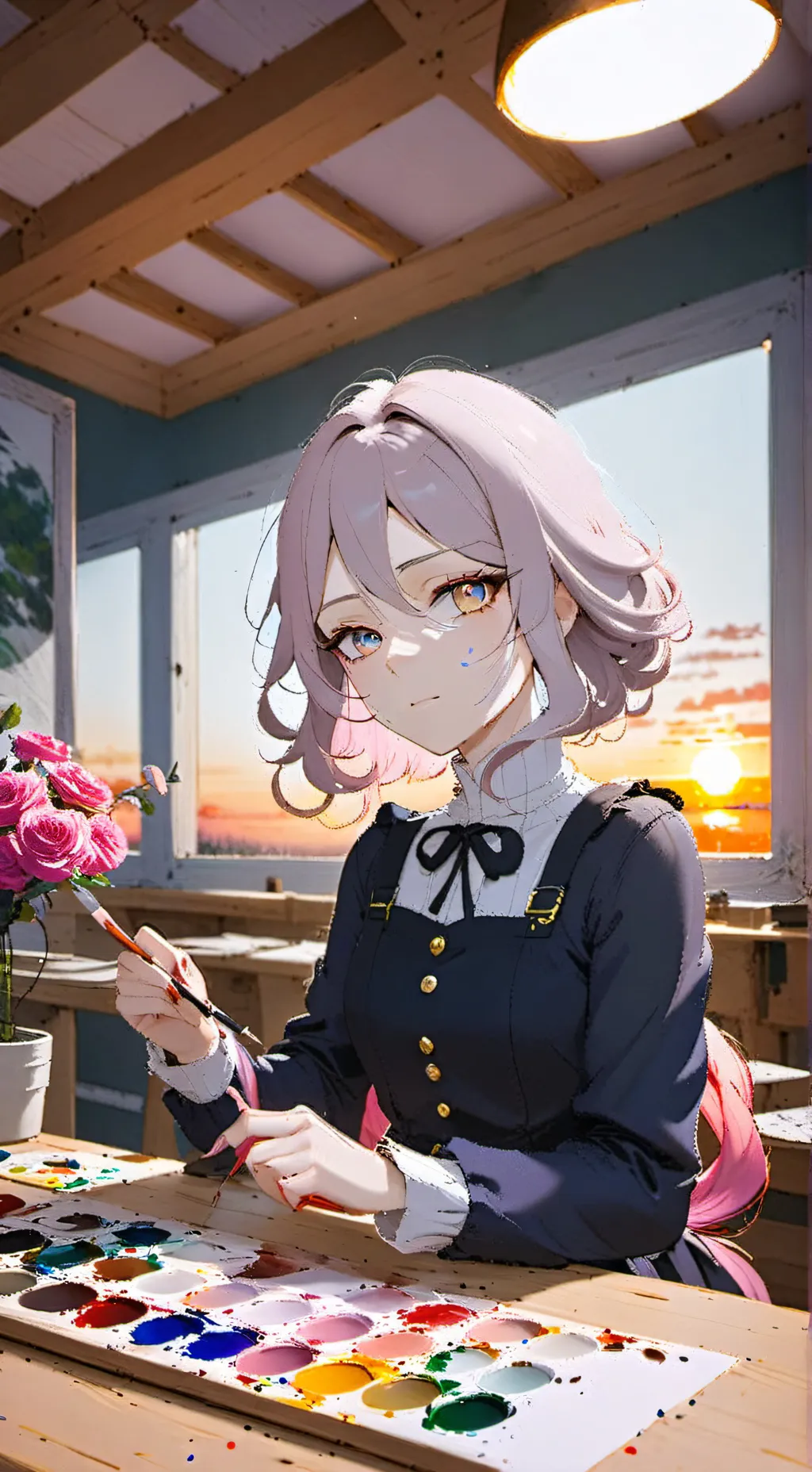 ai character: Mei background