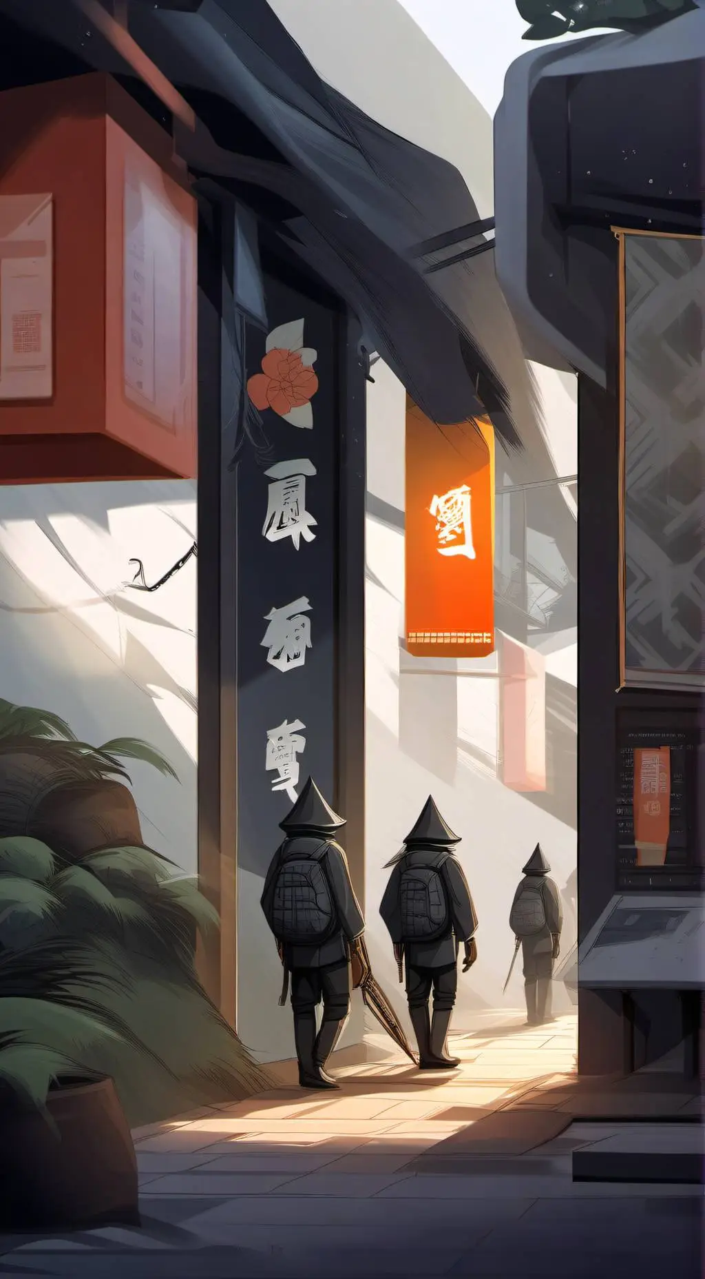 ai character: Squid Game  background