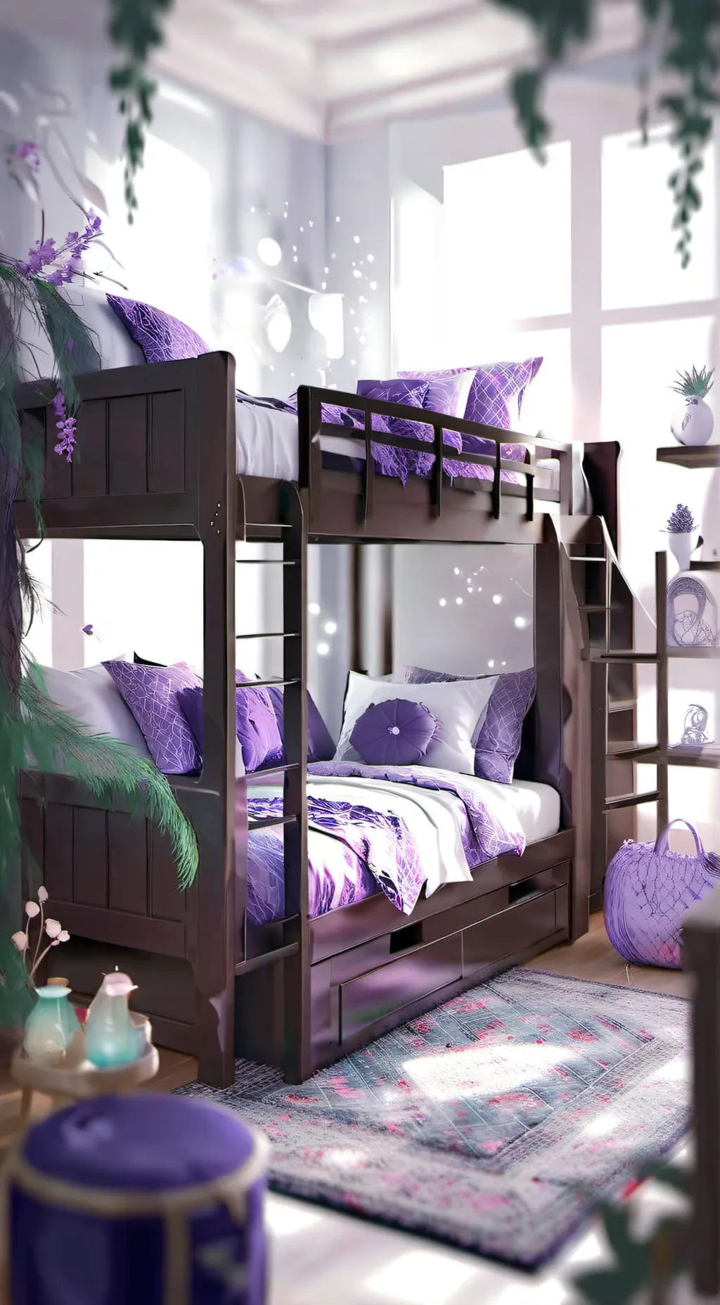 ai character: Fpe Sleepover background