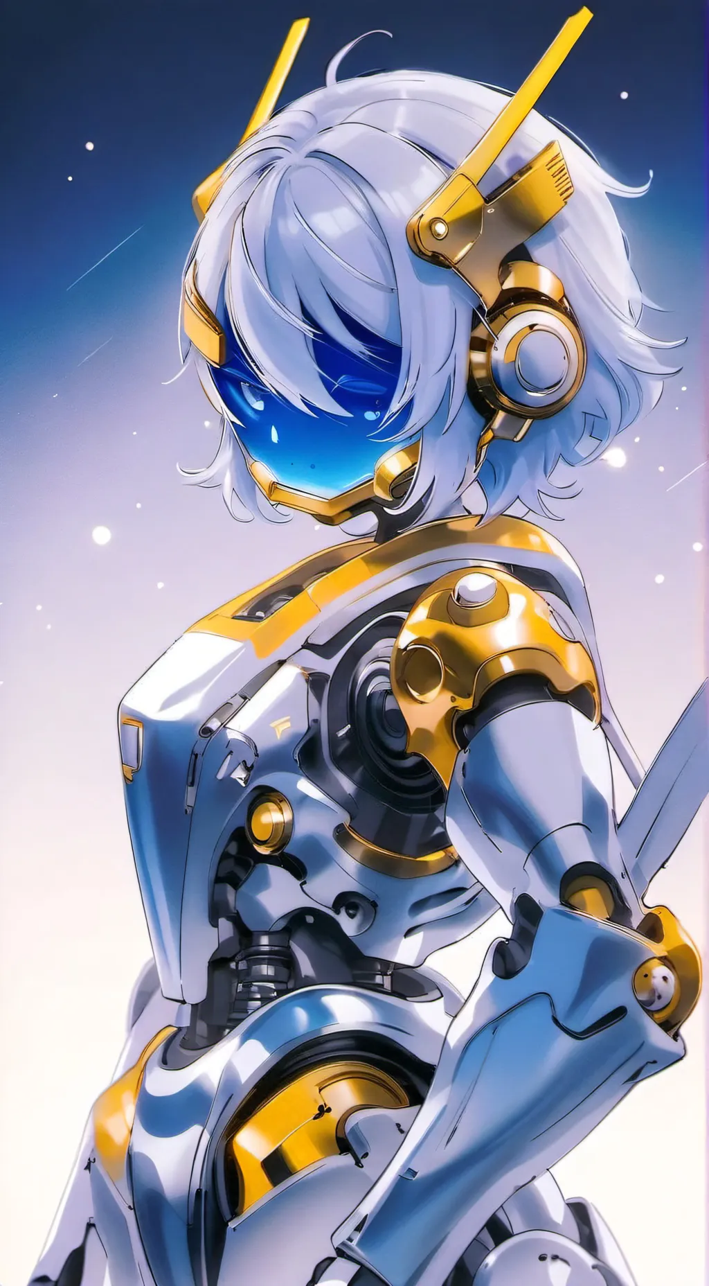 ai character: Md  background