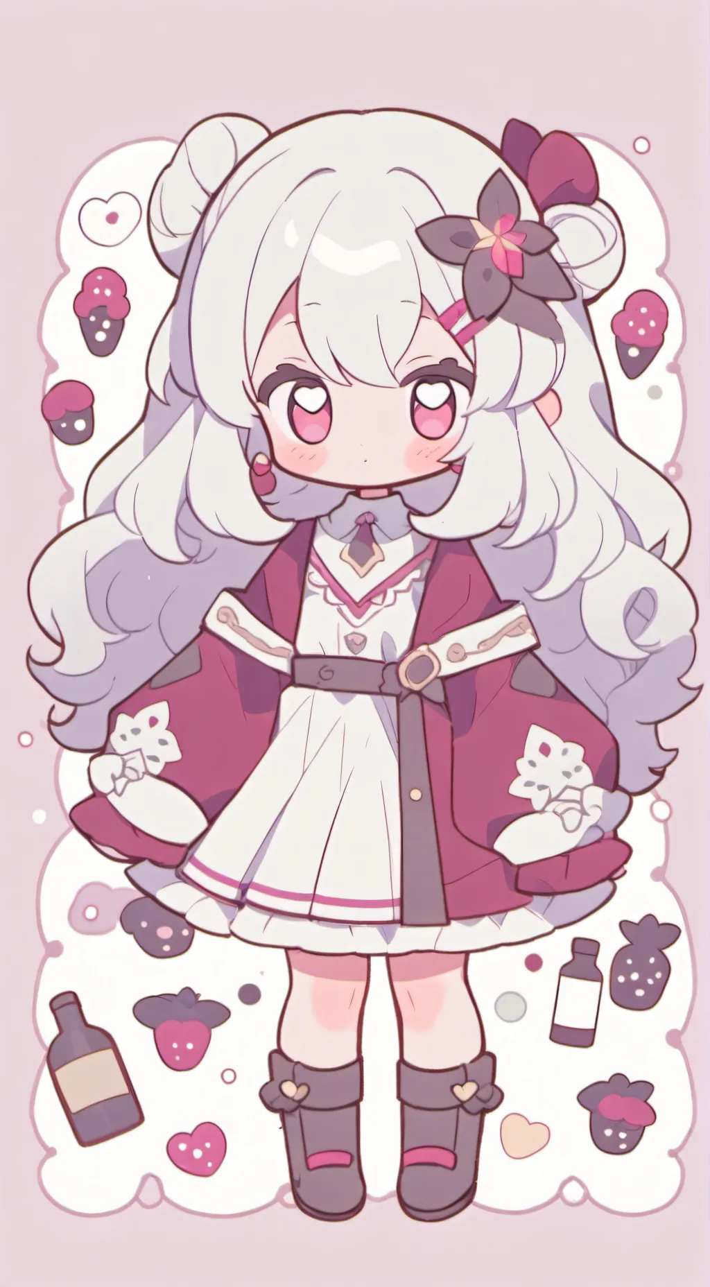 ai character: ❄️Luma❄️ background