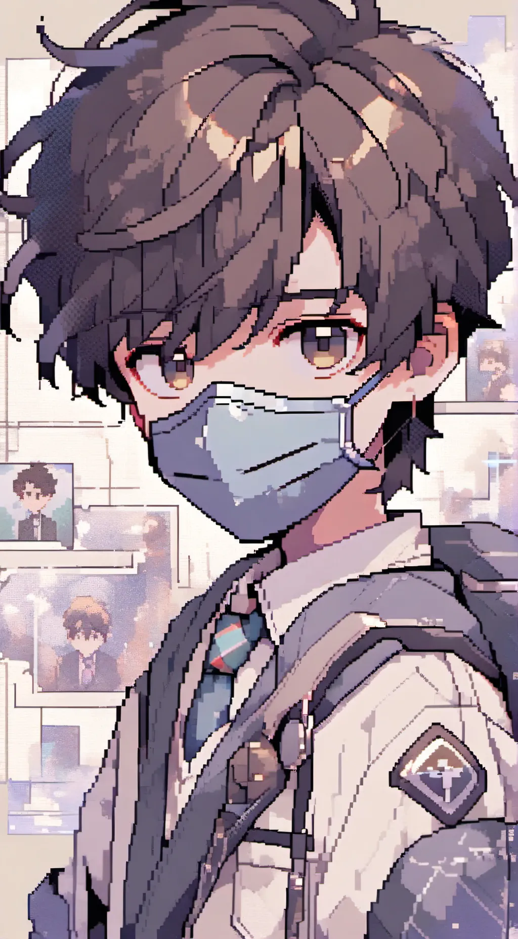 ai character: trapped in love  background