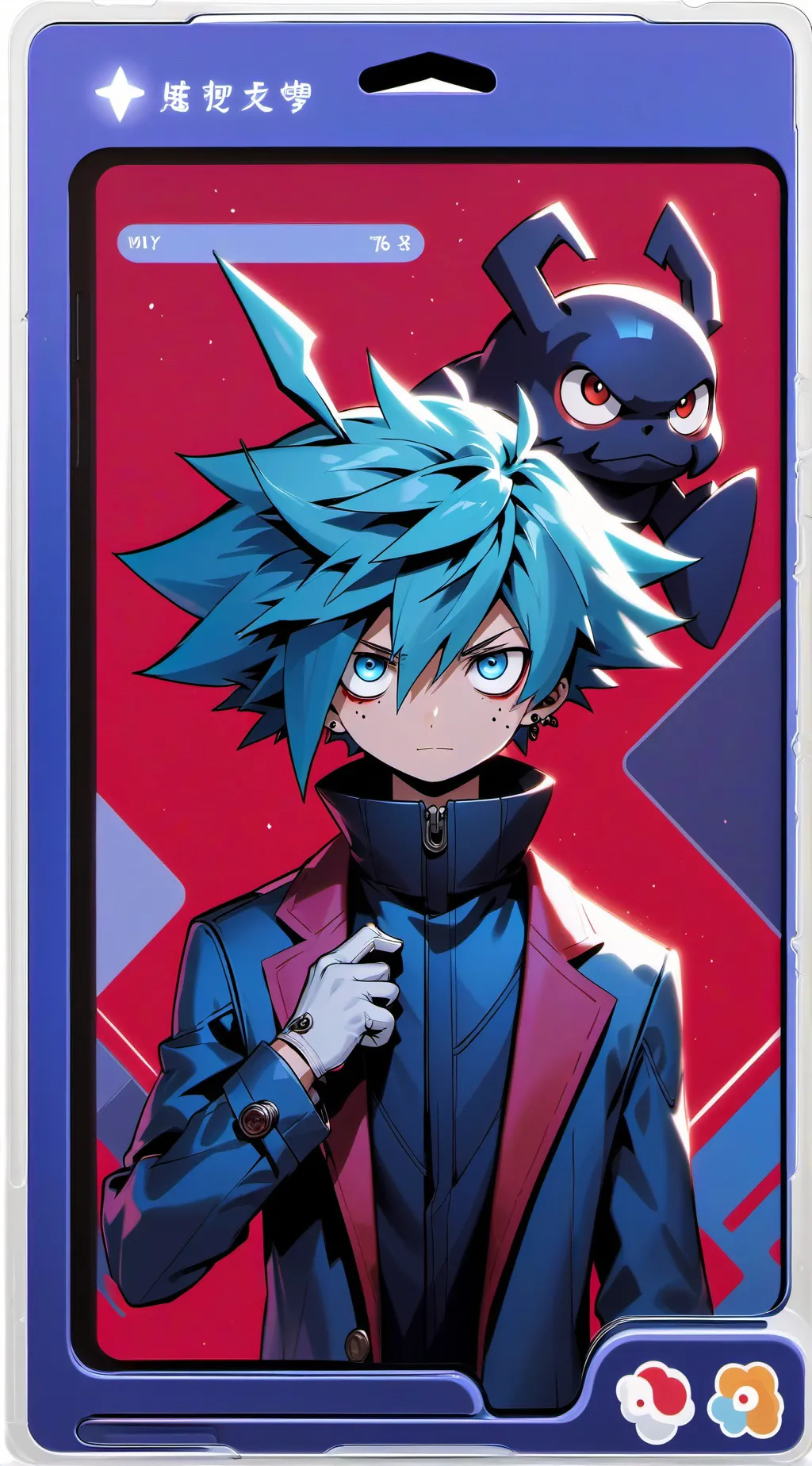 ai character: 🤫 background