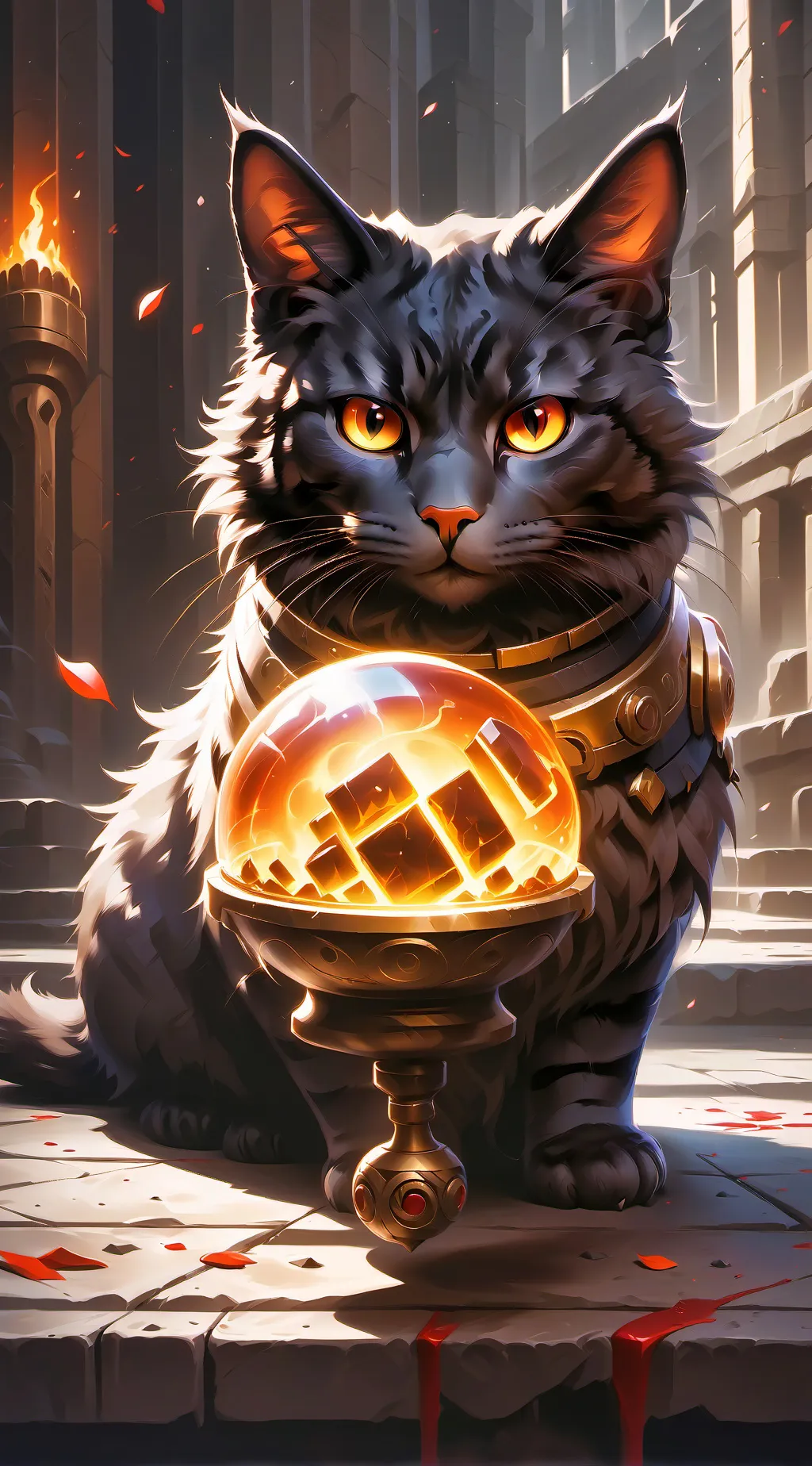 ai character: máx background