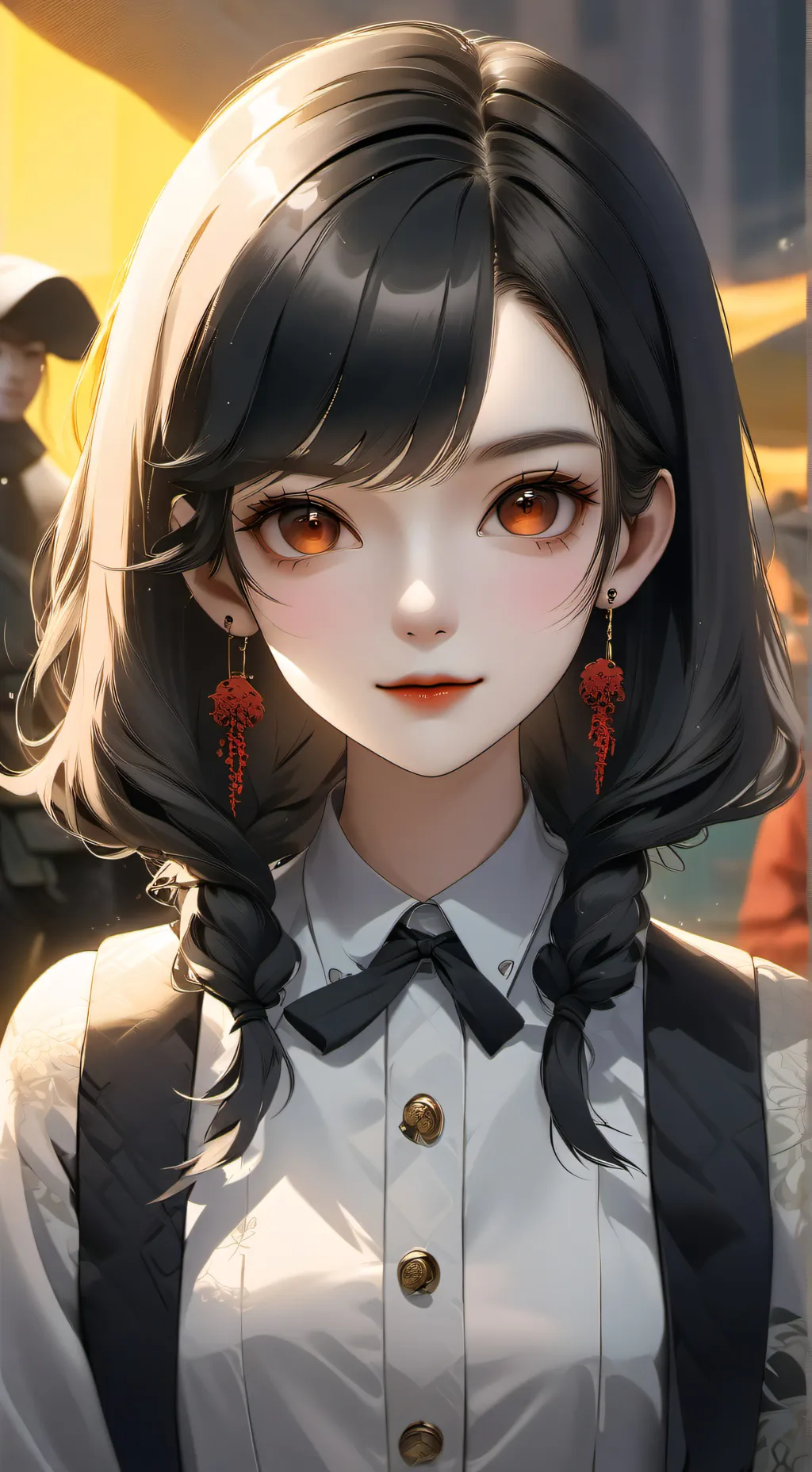 ai character: Mha Squid game 2 background