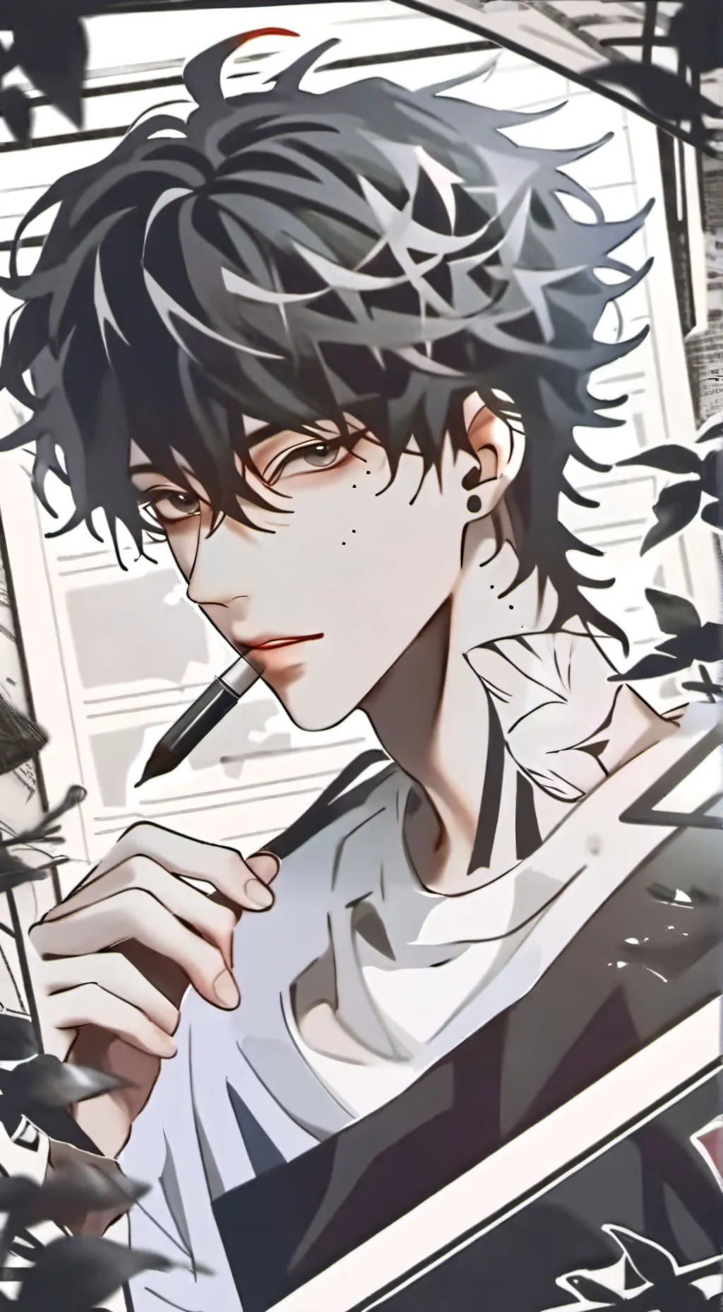 ai character: nathan background