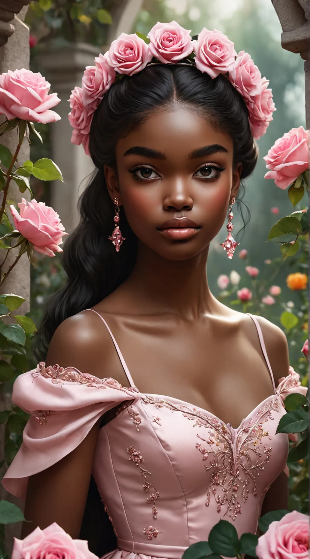 ai character: Lila Rose background
