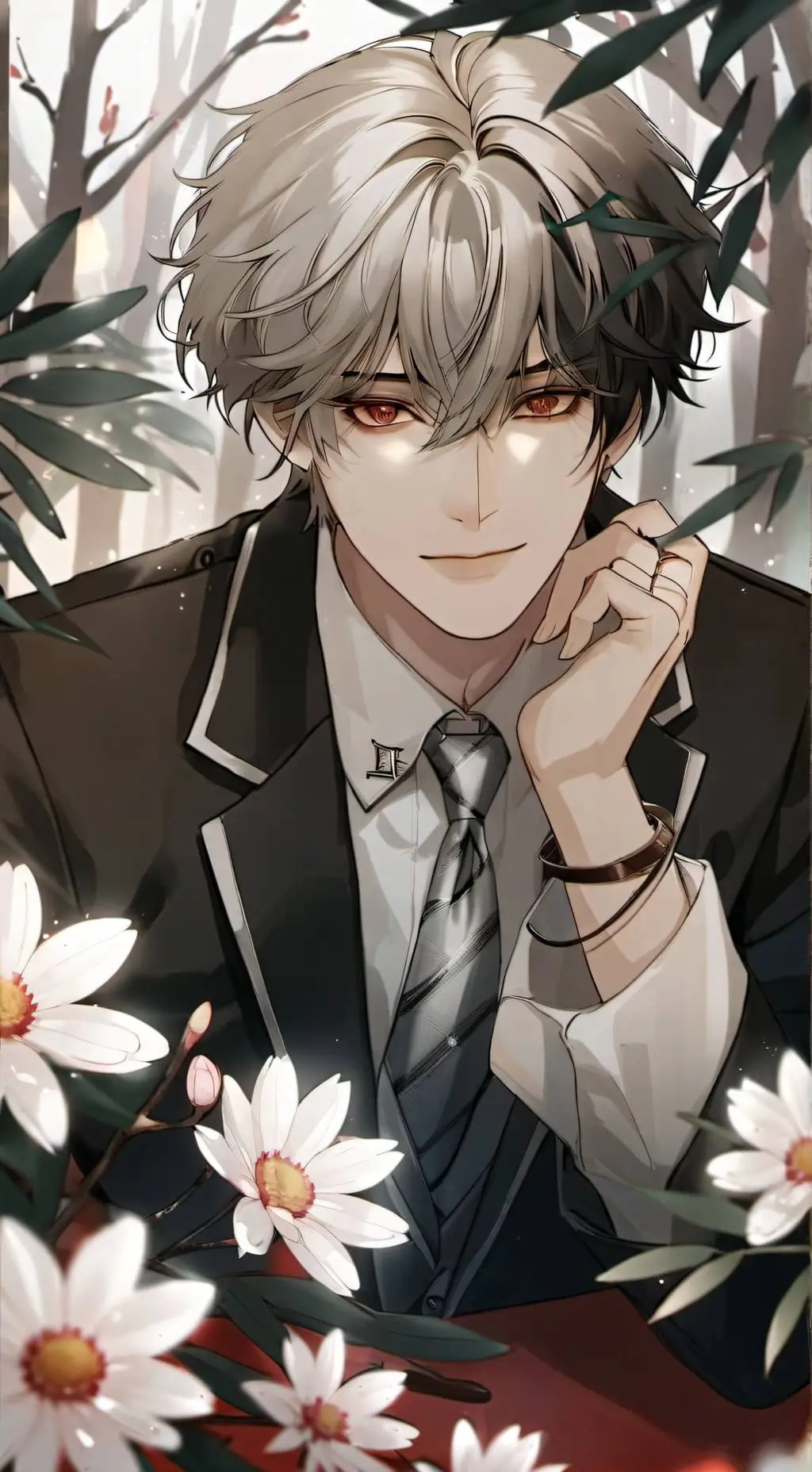 ai character: 💗ezra💗 background