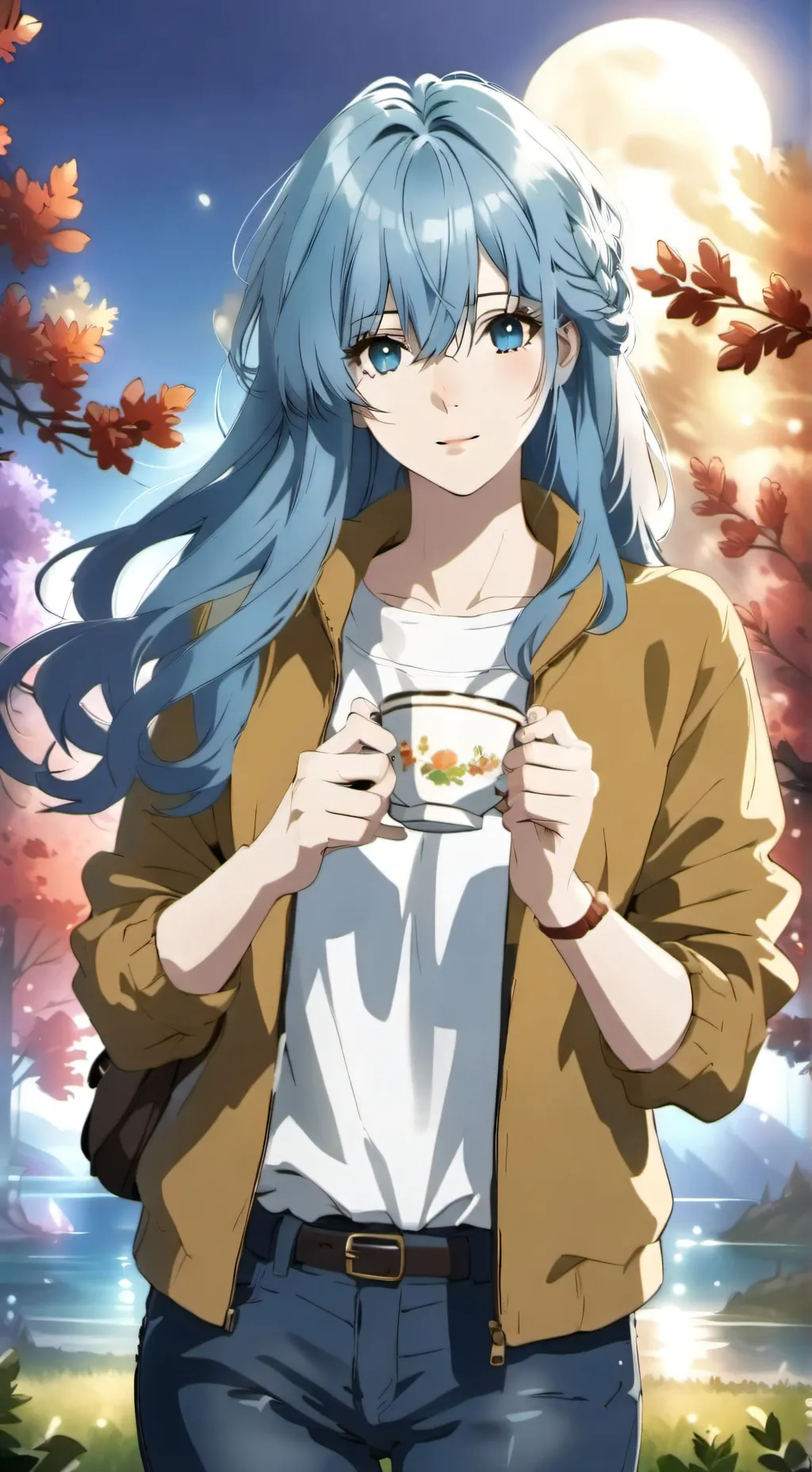 ai character: catlin background