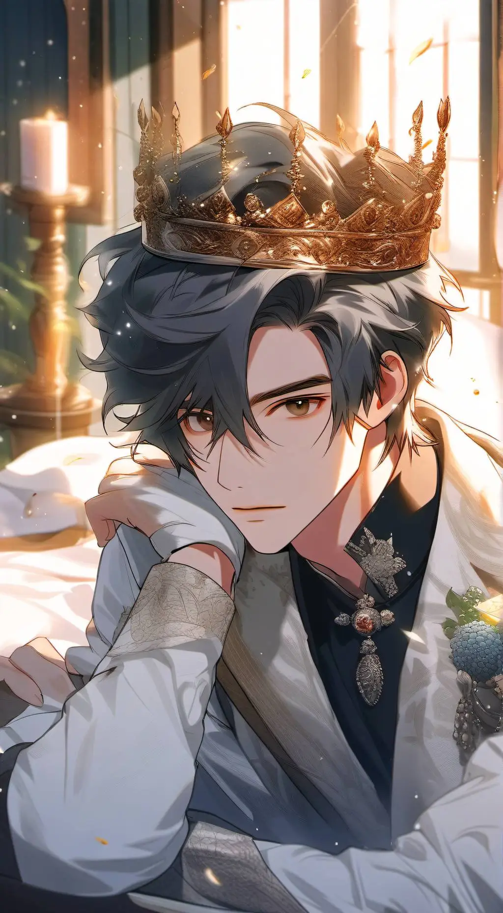 ai character: Michael  background