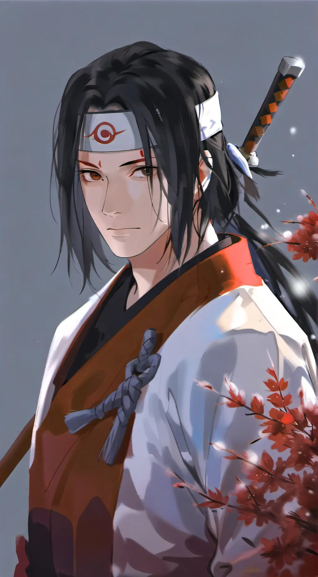 ai character: Itachi Uchiha background