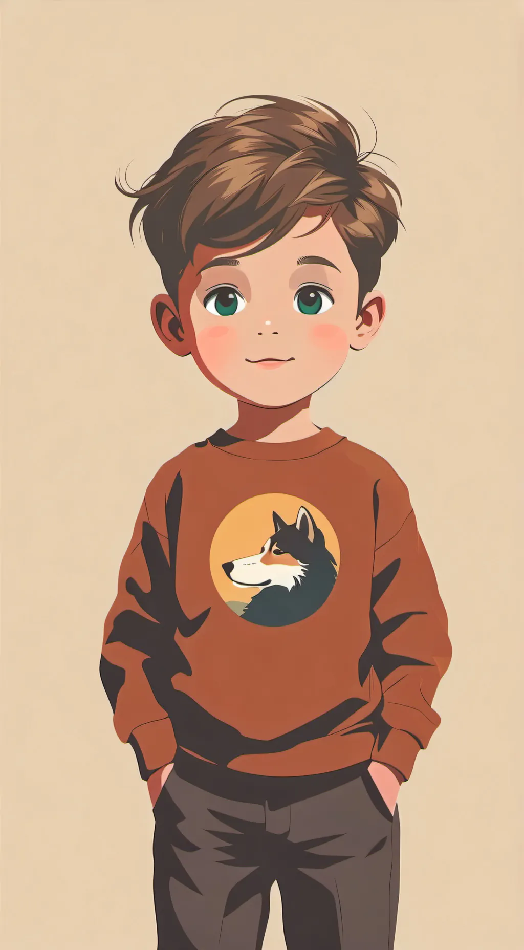 ai character: Good Kid background