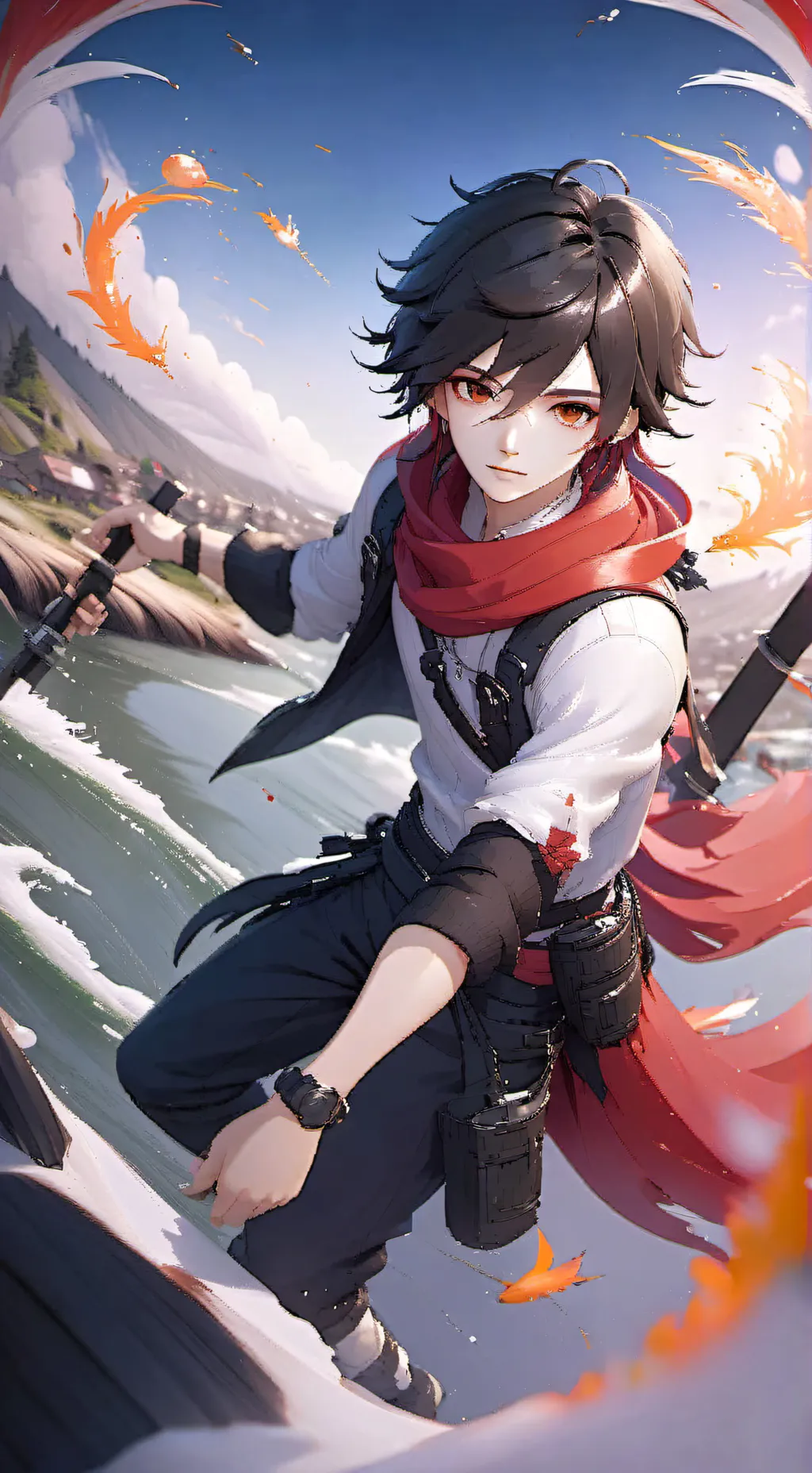 ai character: MHA Drift  background