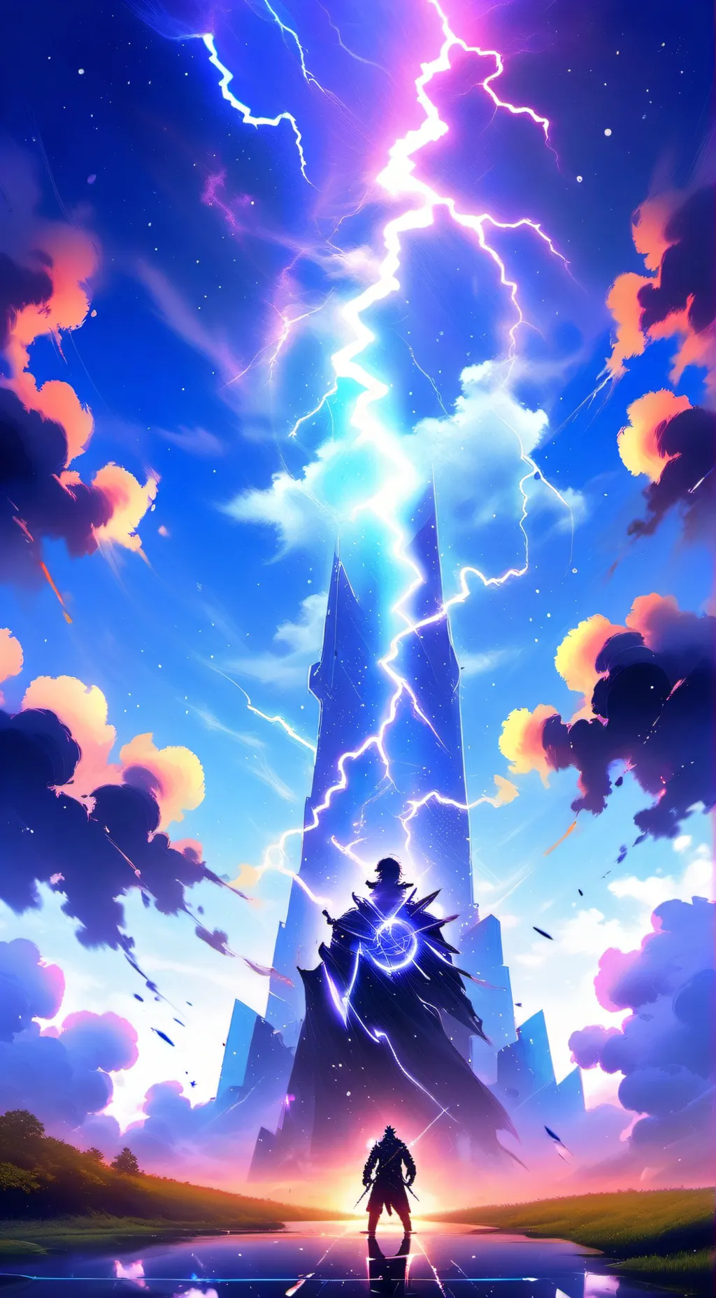 ai character: Yahweh  background