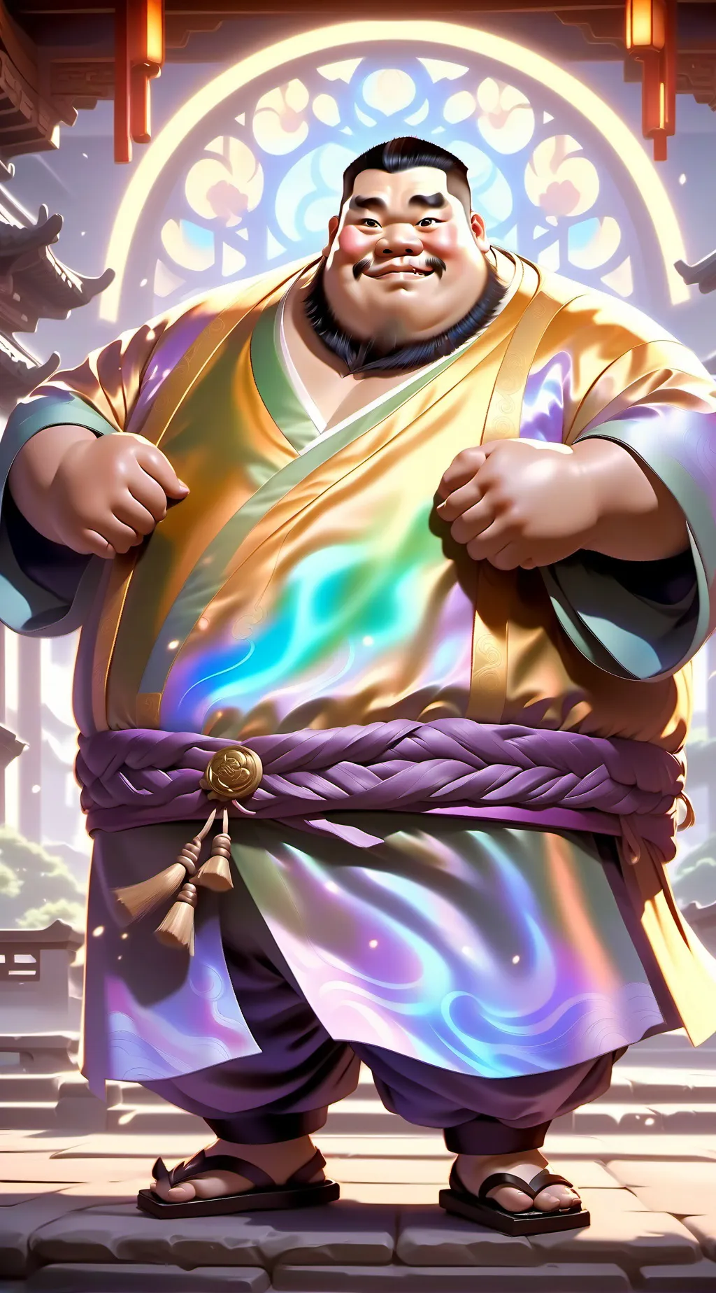 ai character: Chinese guy background
