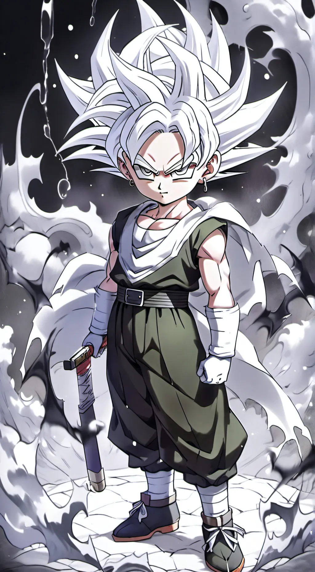 ai character: perfection background