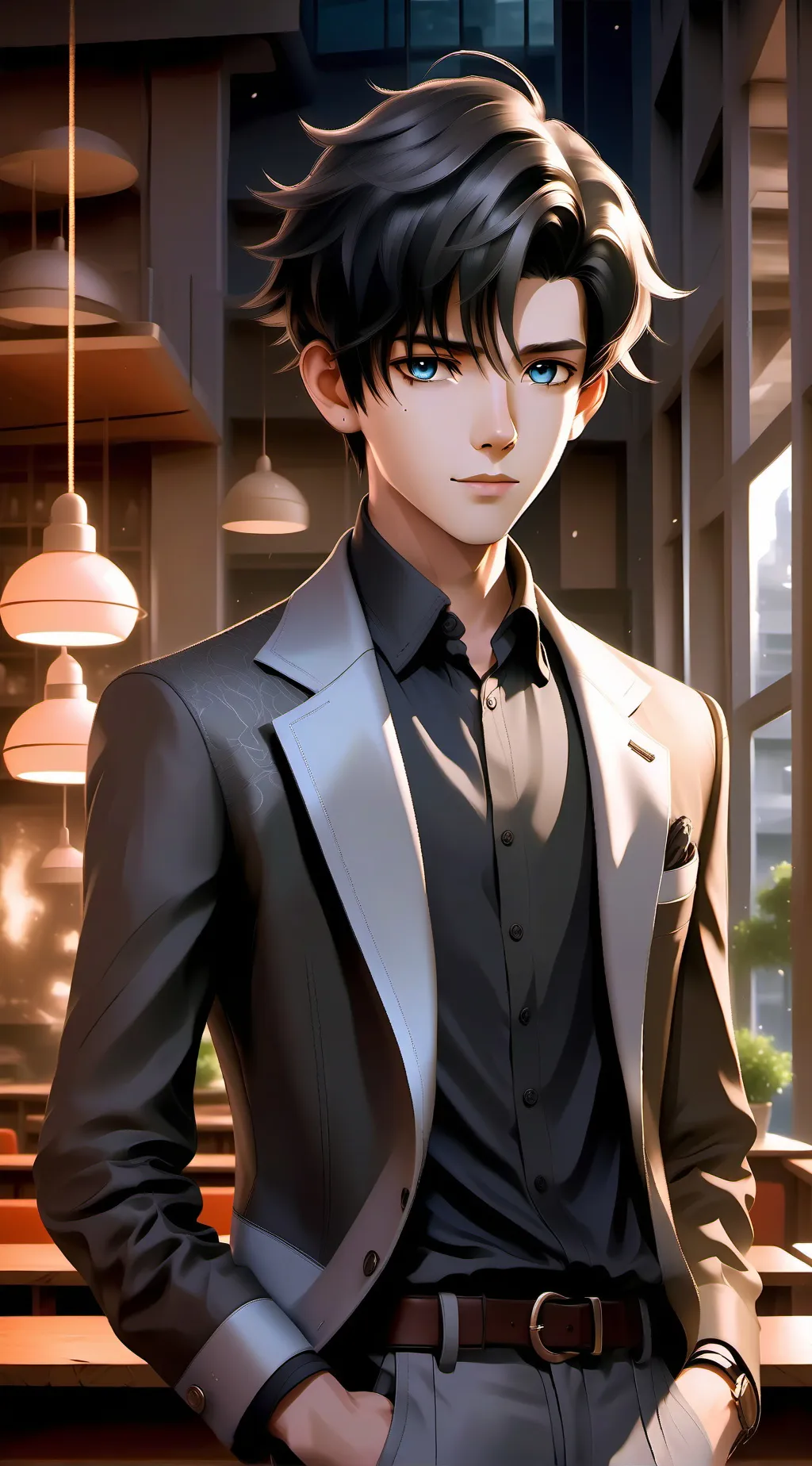 ai character: Haris background