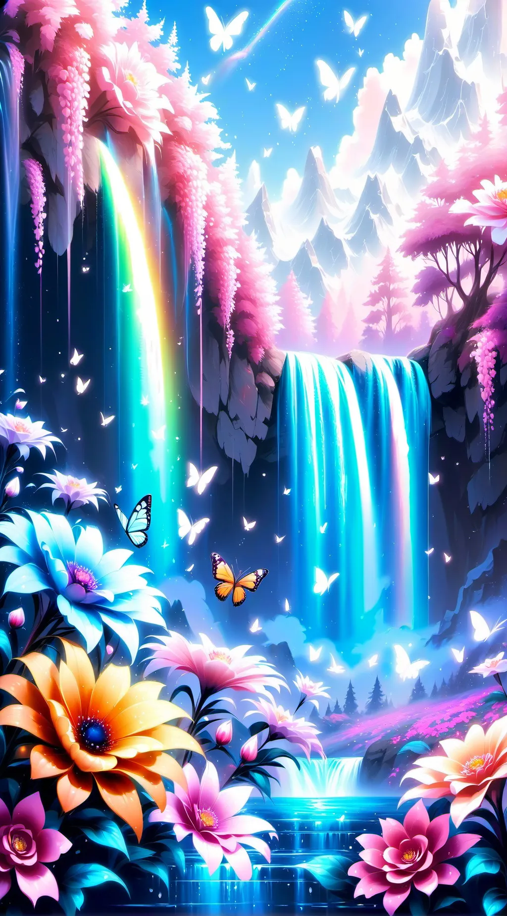 ai character: Dandy world background