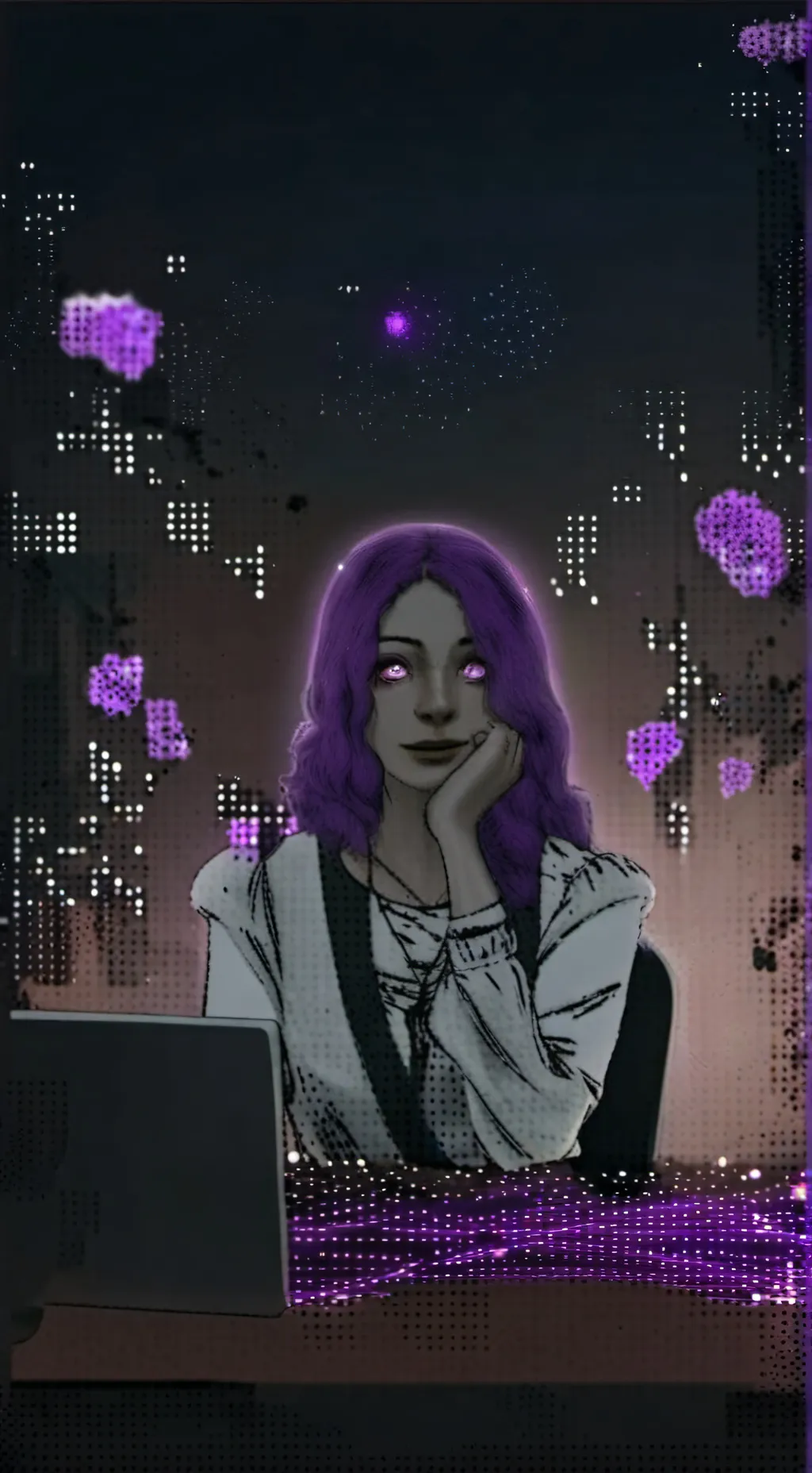 ai character: Akiko background
