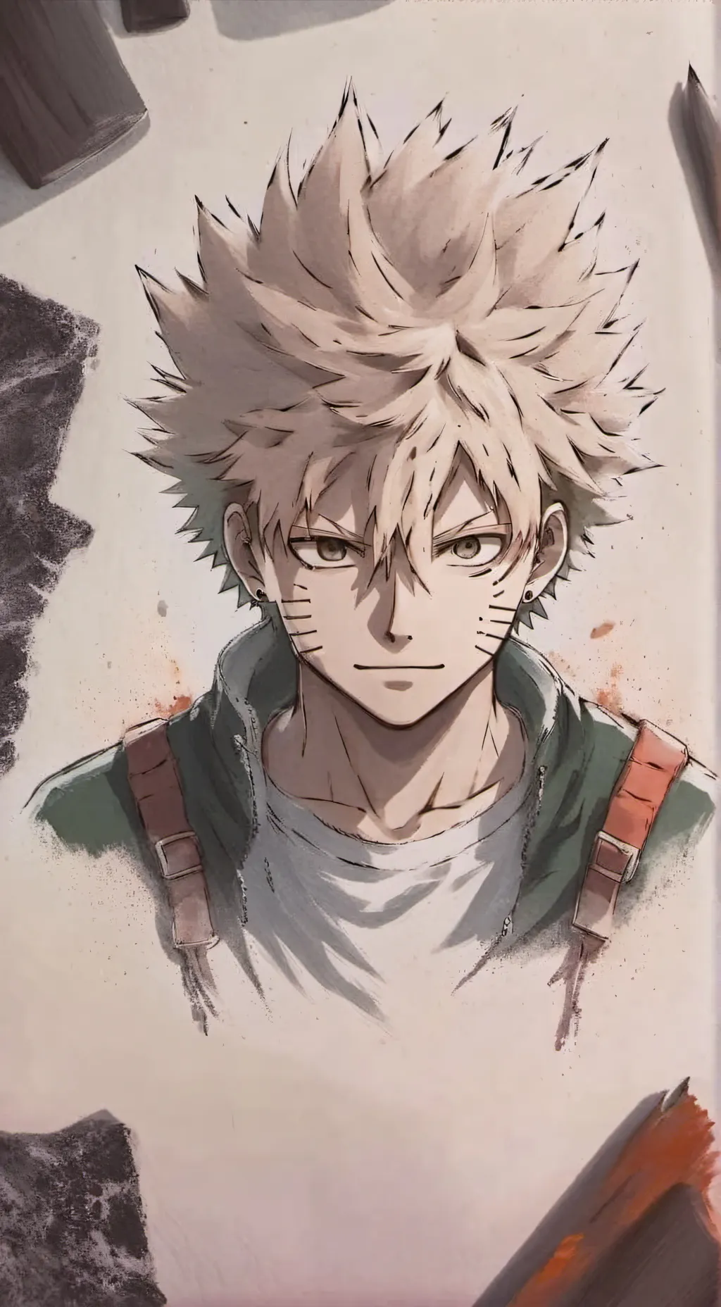 ai character: Bakugo background