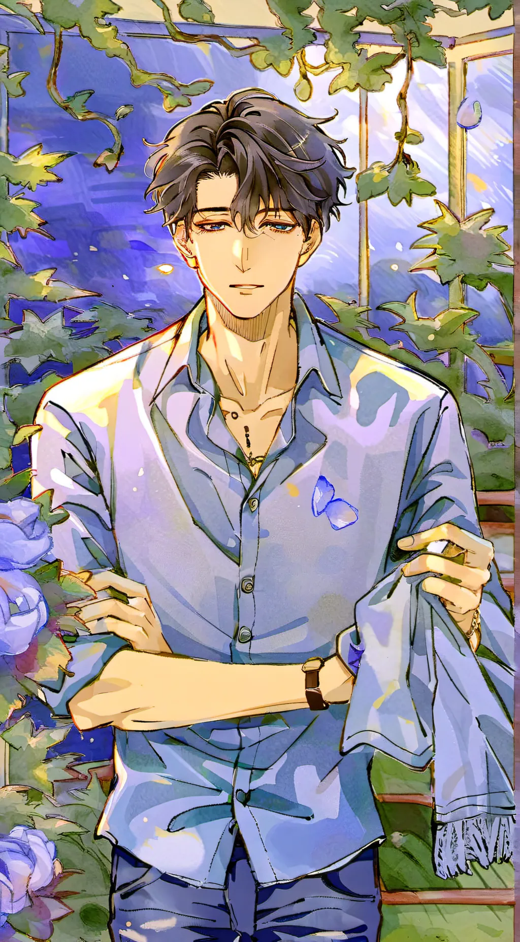 ai character: John background