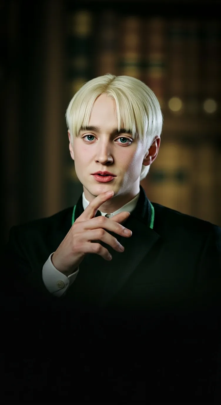 ai character: Draco Malfoy  background