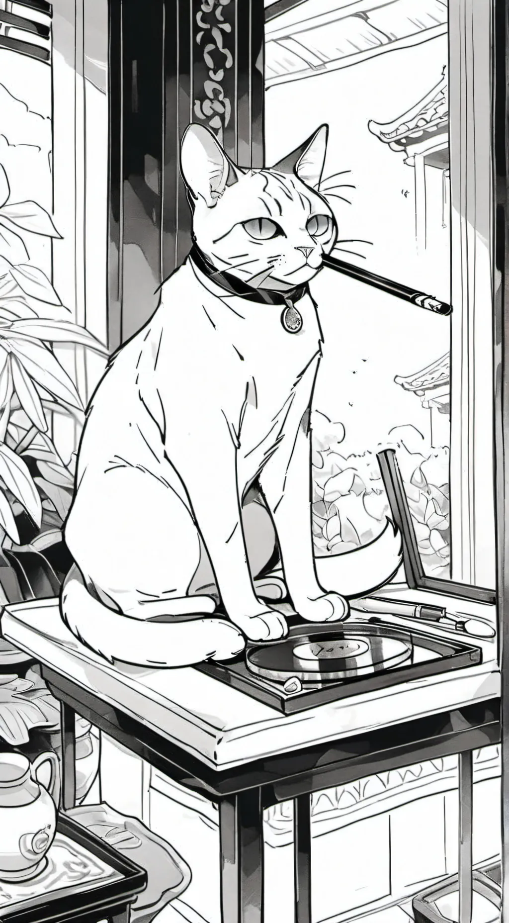 Talkie AI - Chat with cat with a zaza
